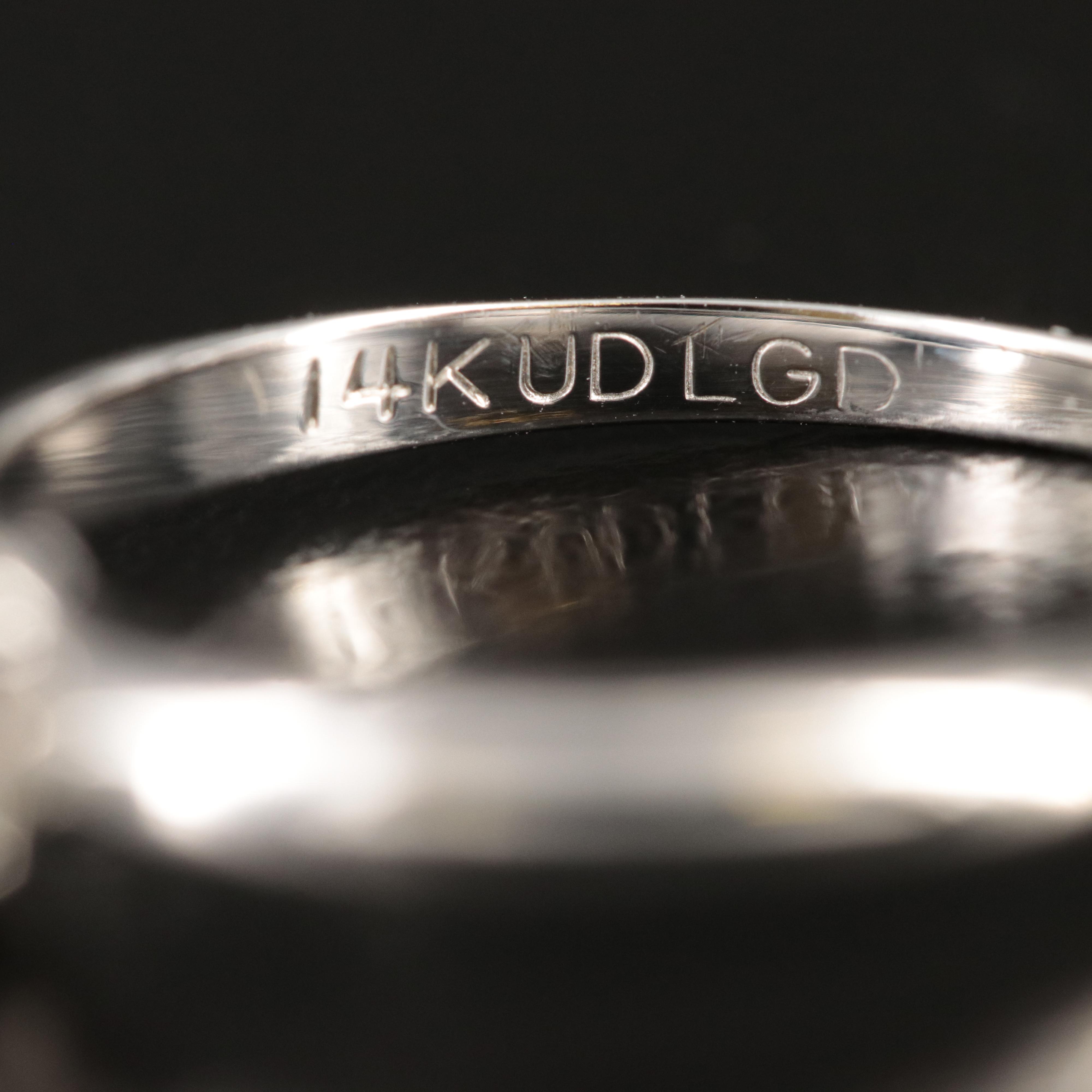 14K 0.90 CT Lab Grown Diamond Solitaire Ring