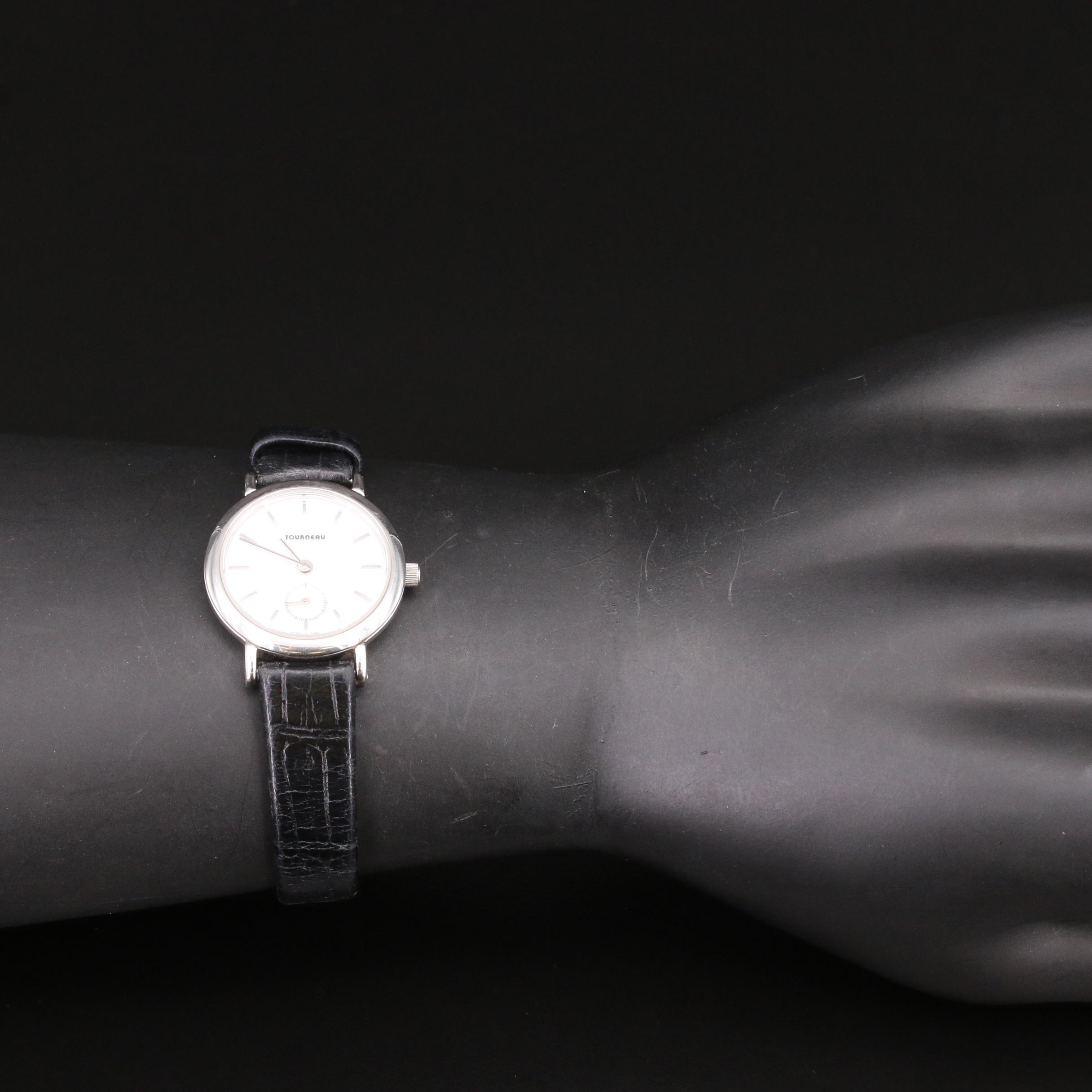Tourneau Stainless Steel Quartz Watch