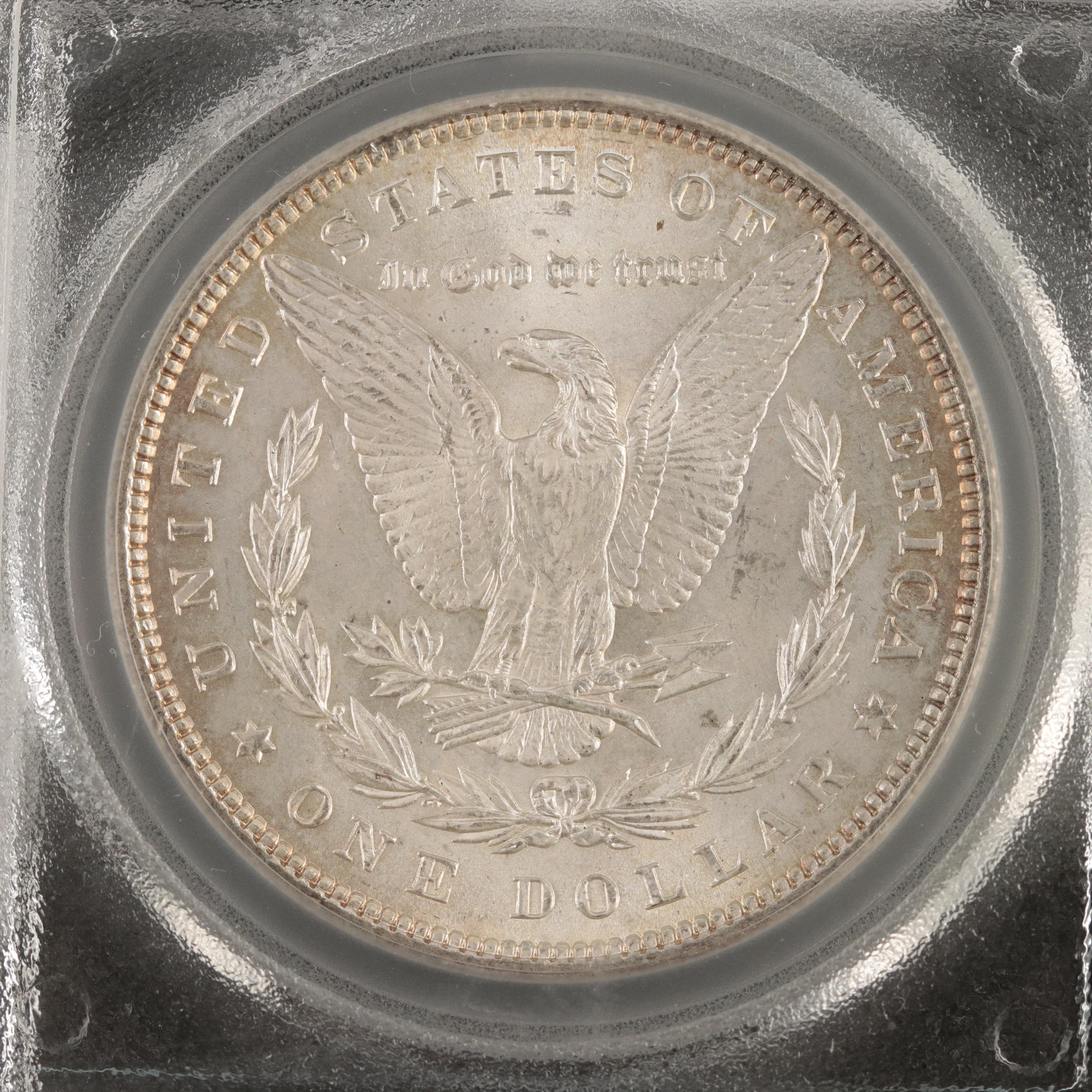 1896 Uncirculated Morgan Silver Dollar