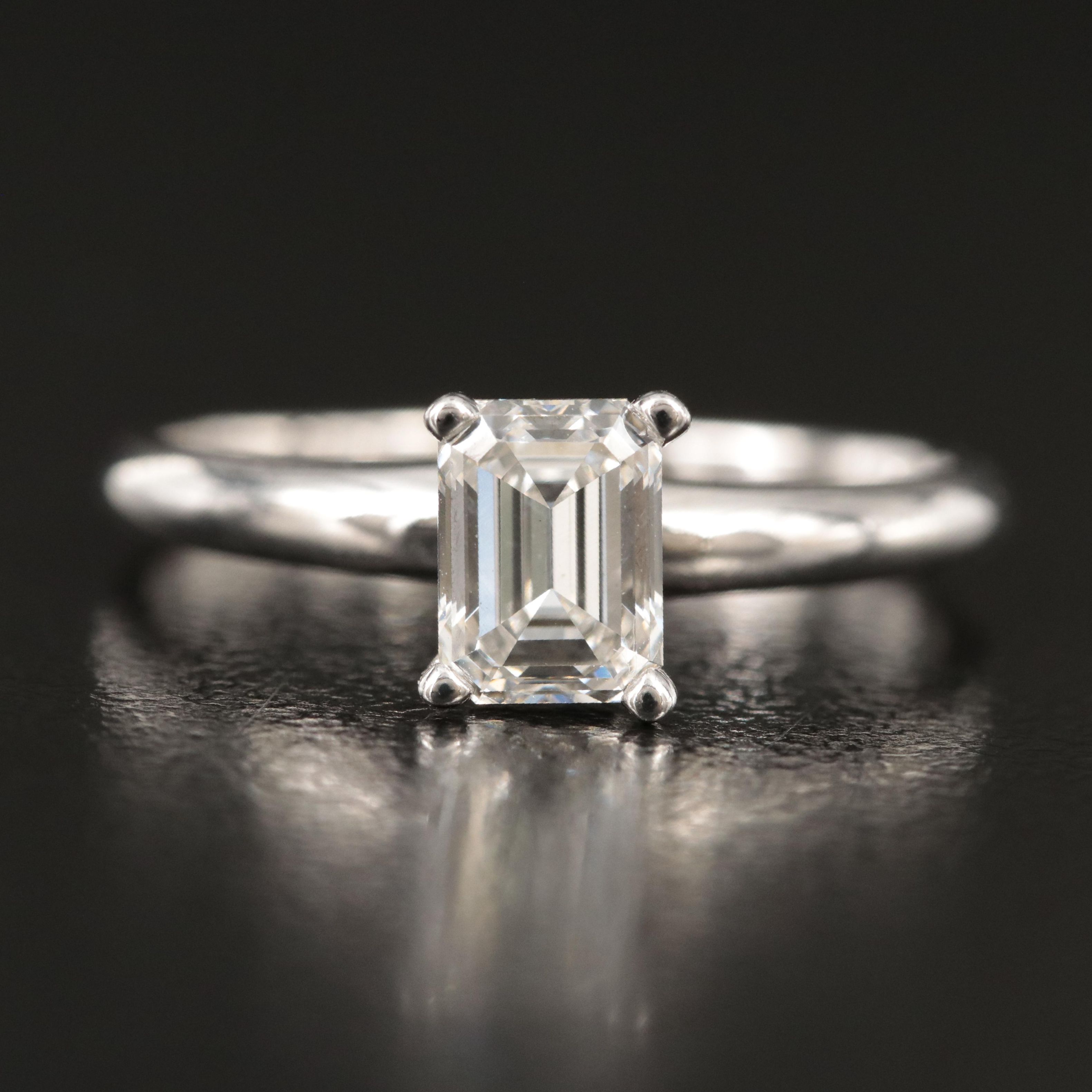 14K 0.90 CT Lab Grown Diamond Solitaire Ring