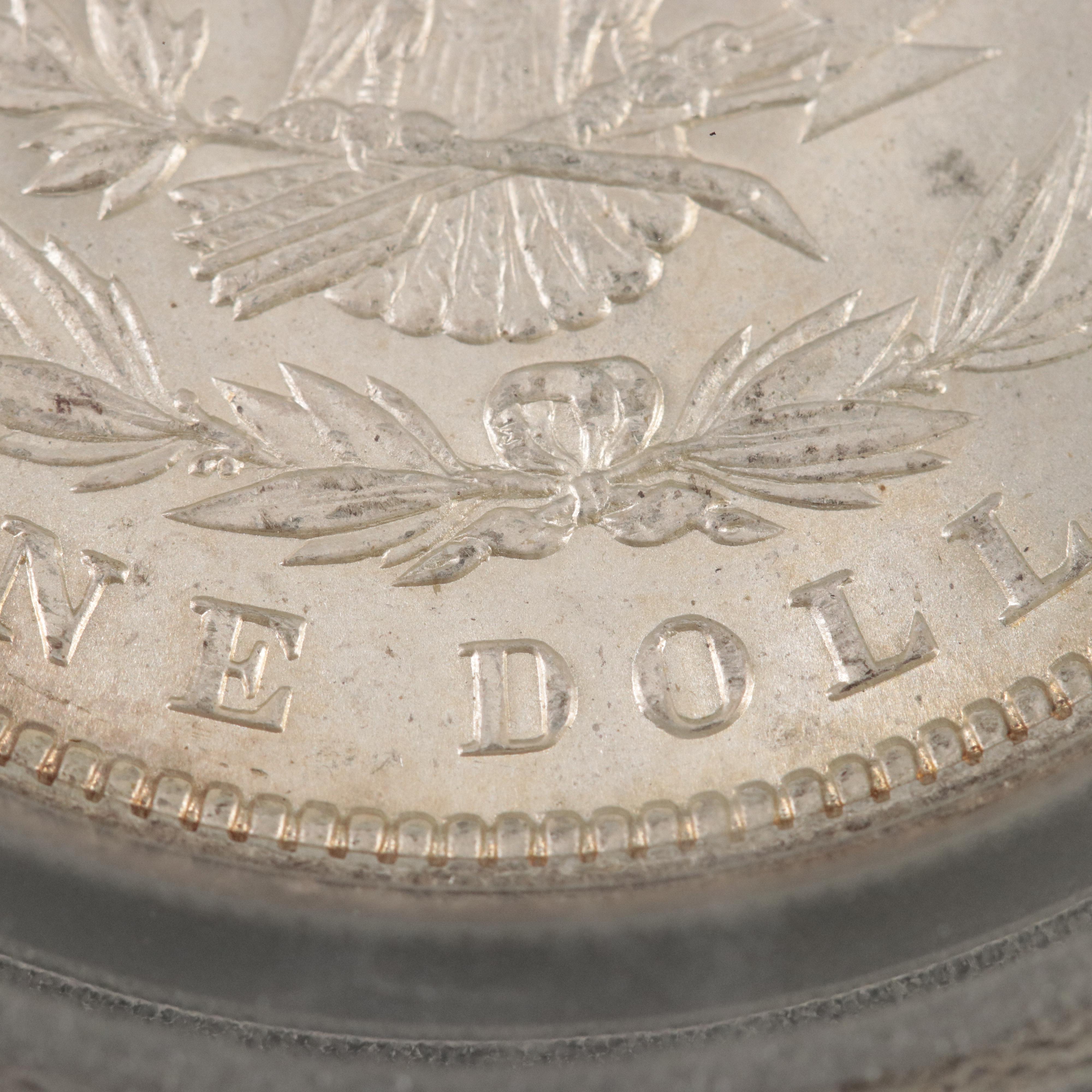 1896 Uncirculated Morgan Silver Dollar