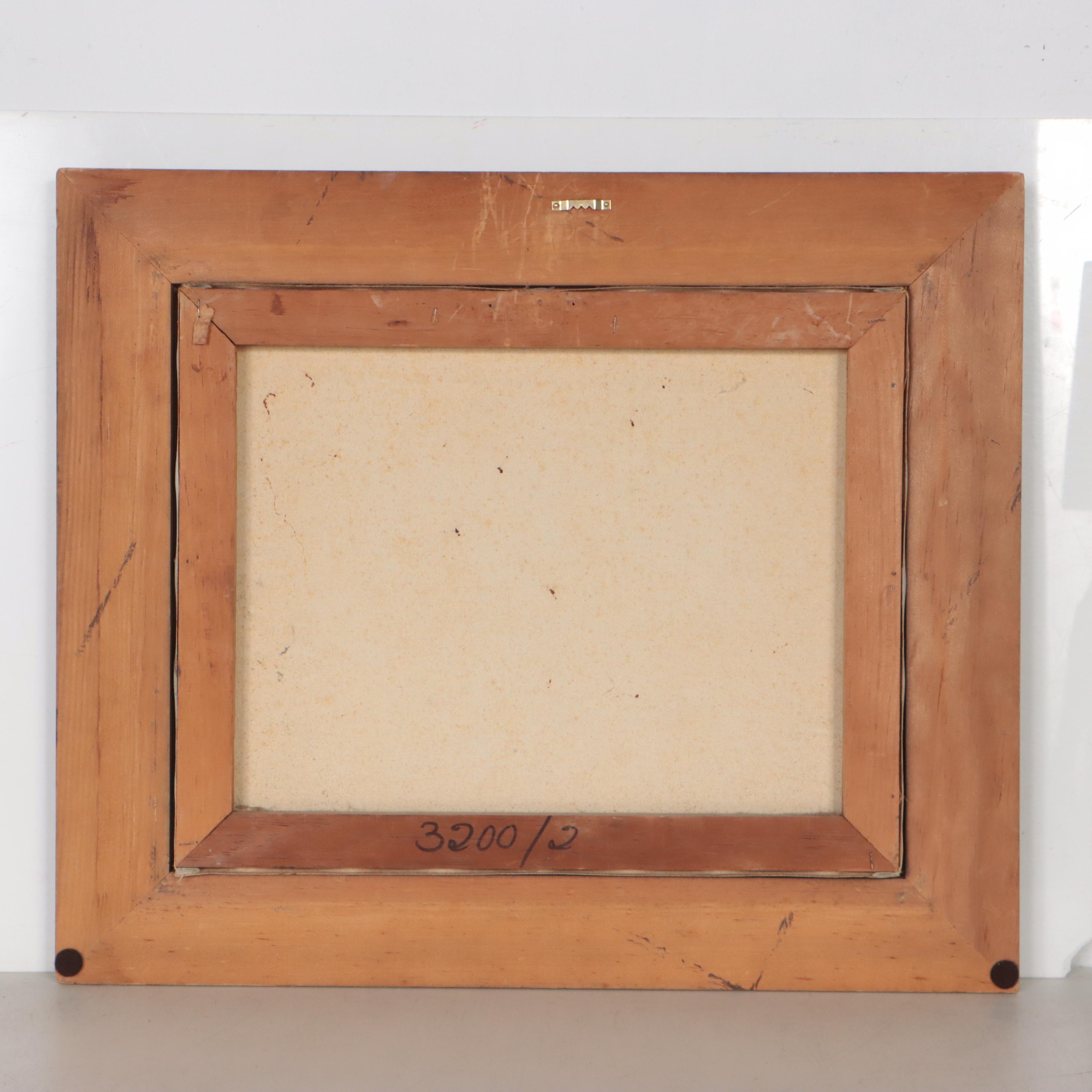 Lake Landscape Oil Painting