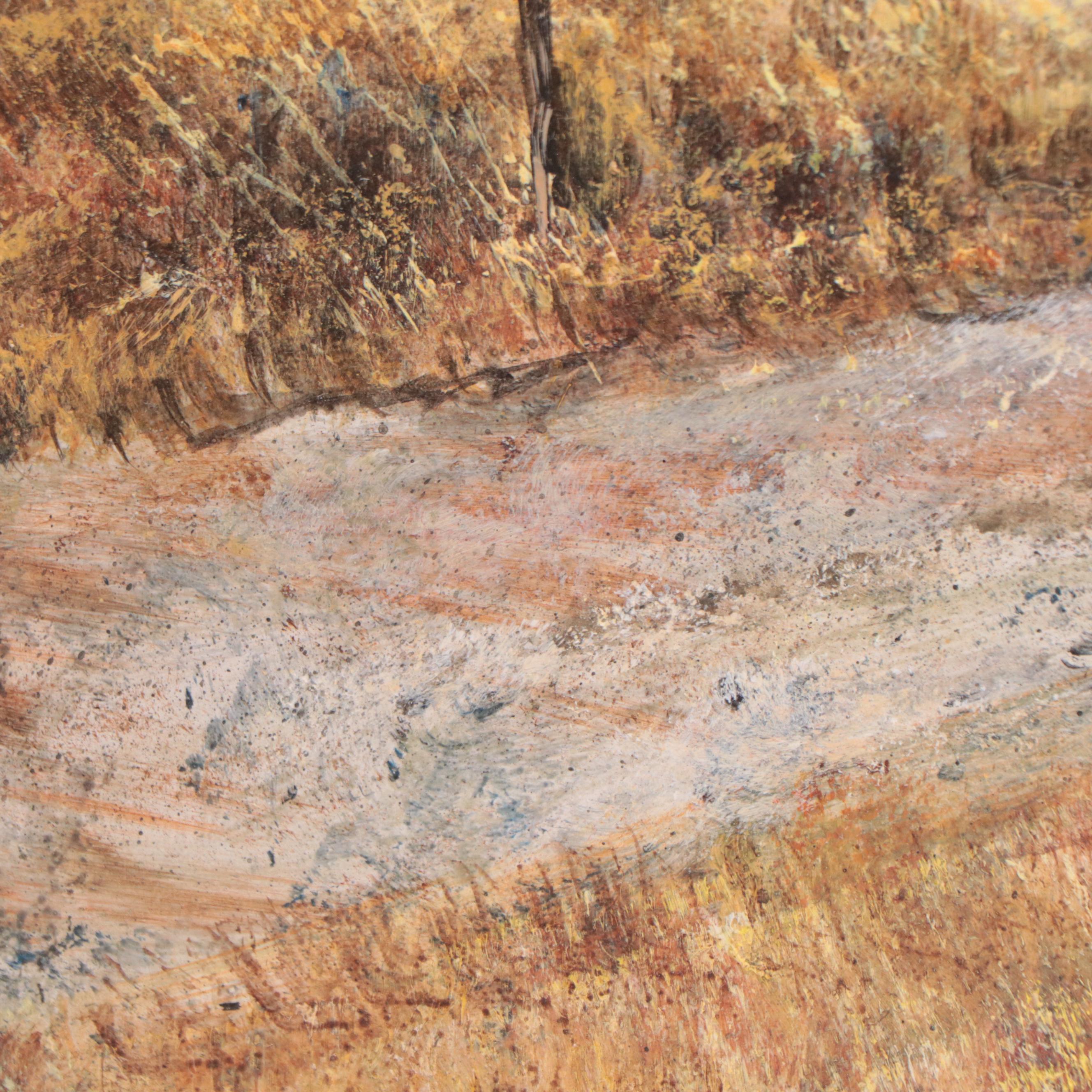 Richard Collopy Landscape Acrylic Painting