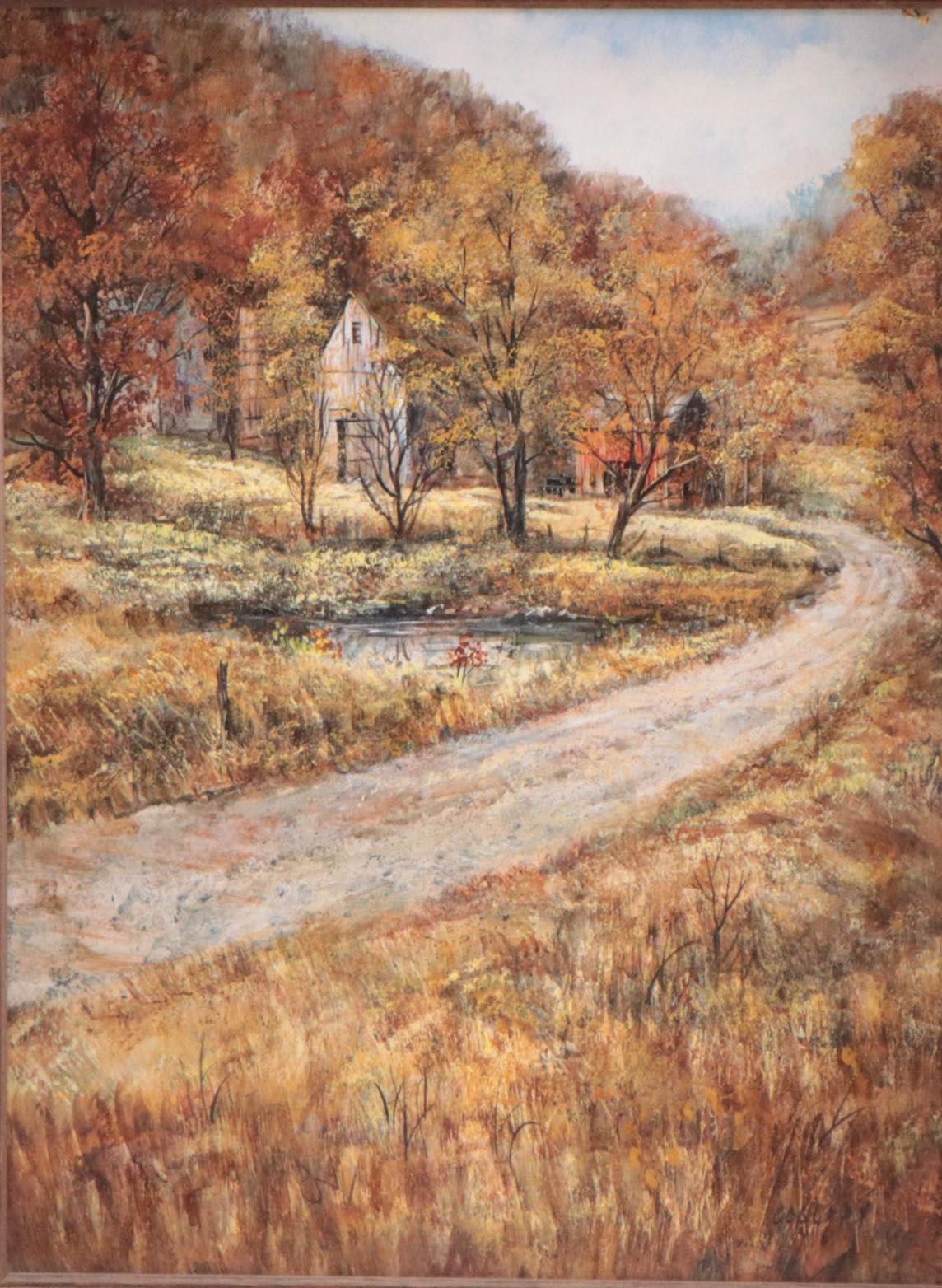 Richard Collopy Landscape Acrylic Painting