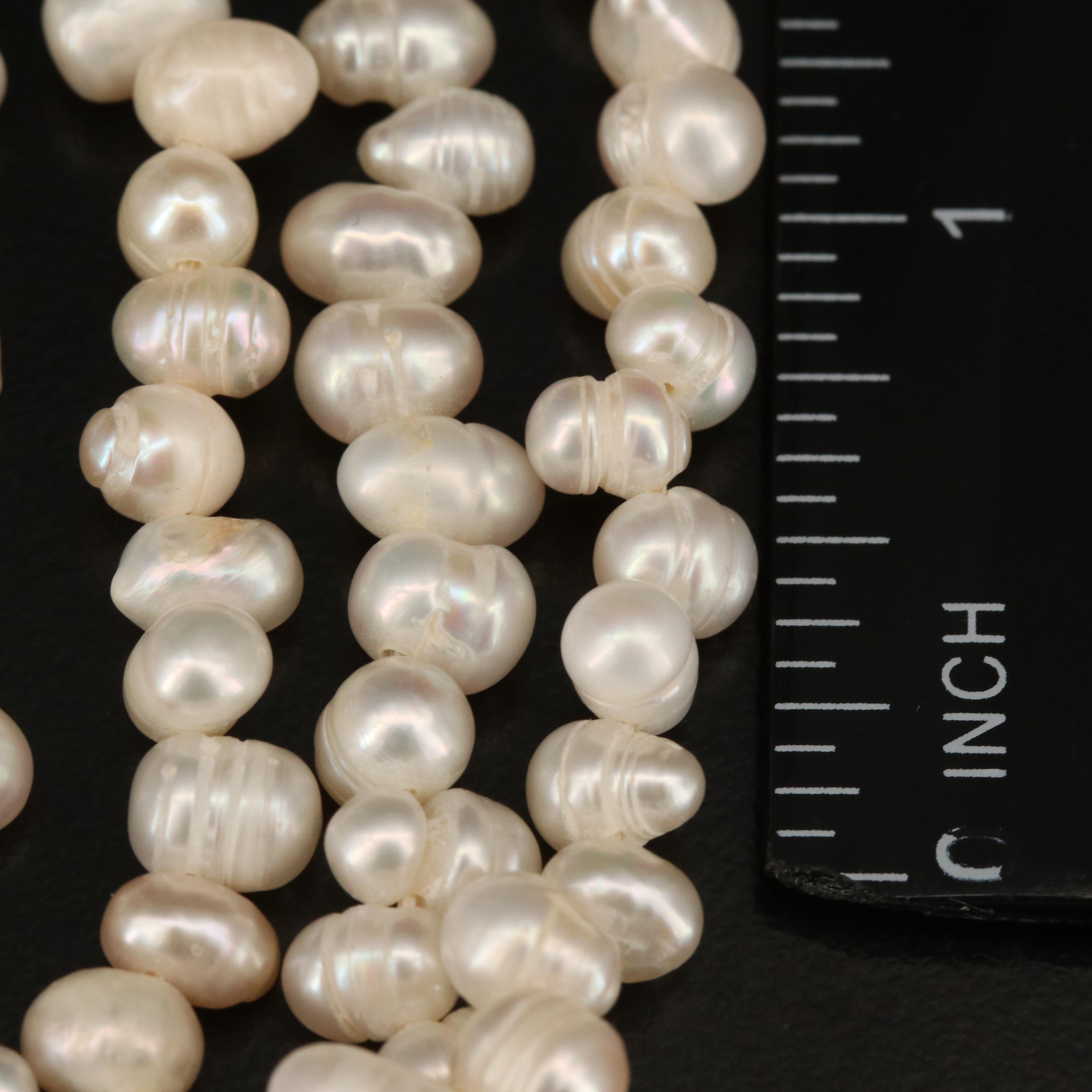 Opera Length Pearl Necklace
