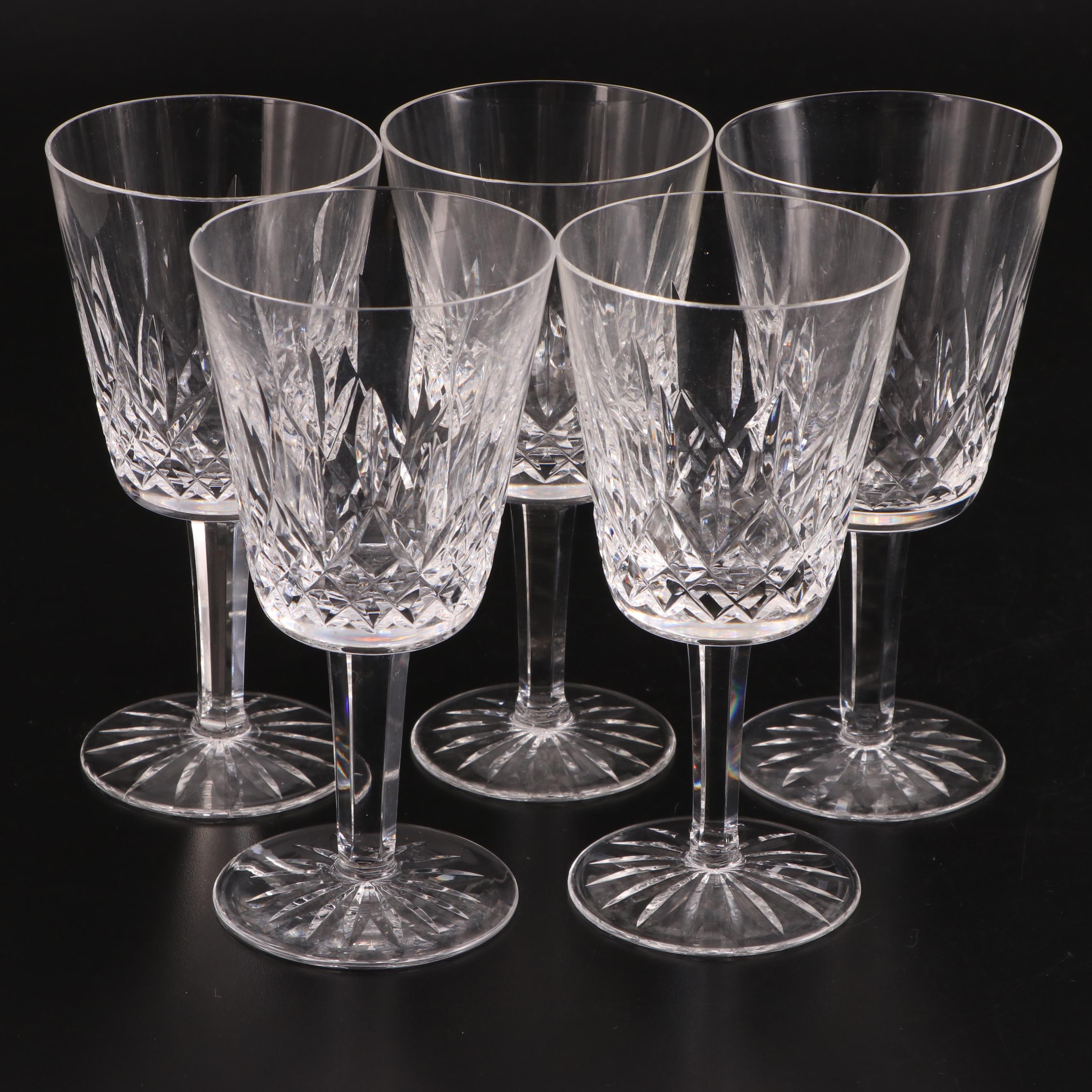 Waterford Crystal "Lismore" Water Goblets