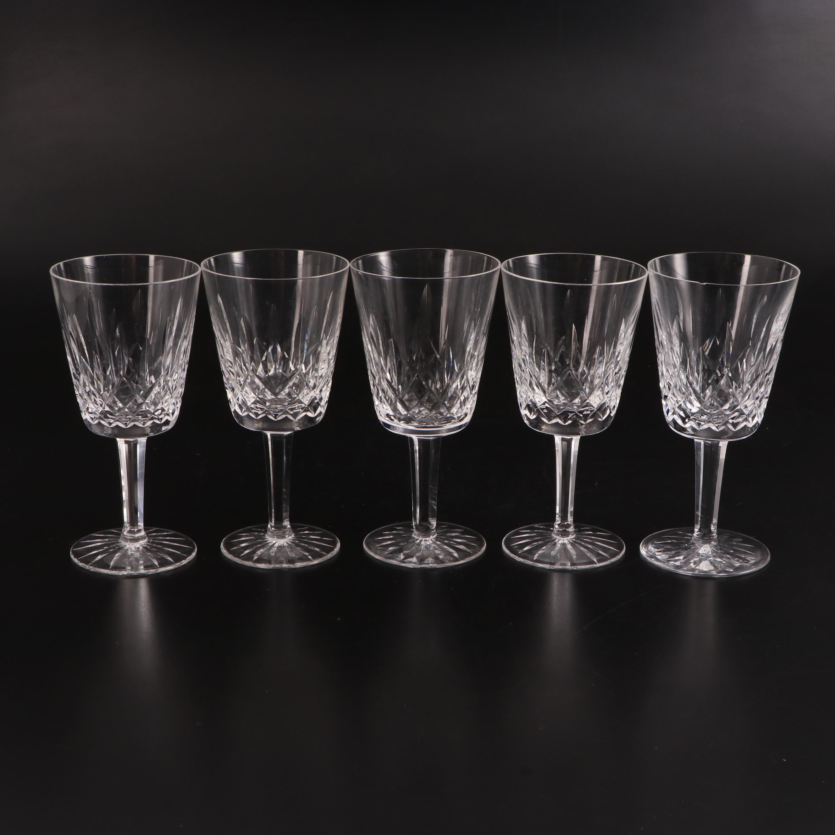 Waterford Crystal "Lismore" Water Goblets