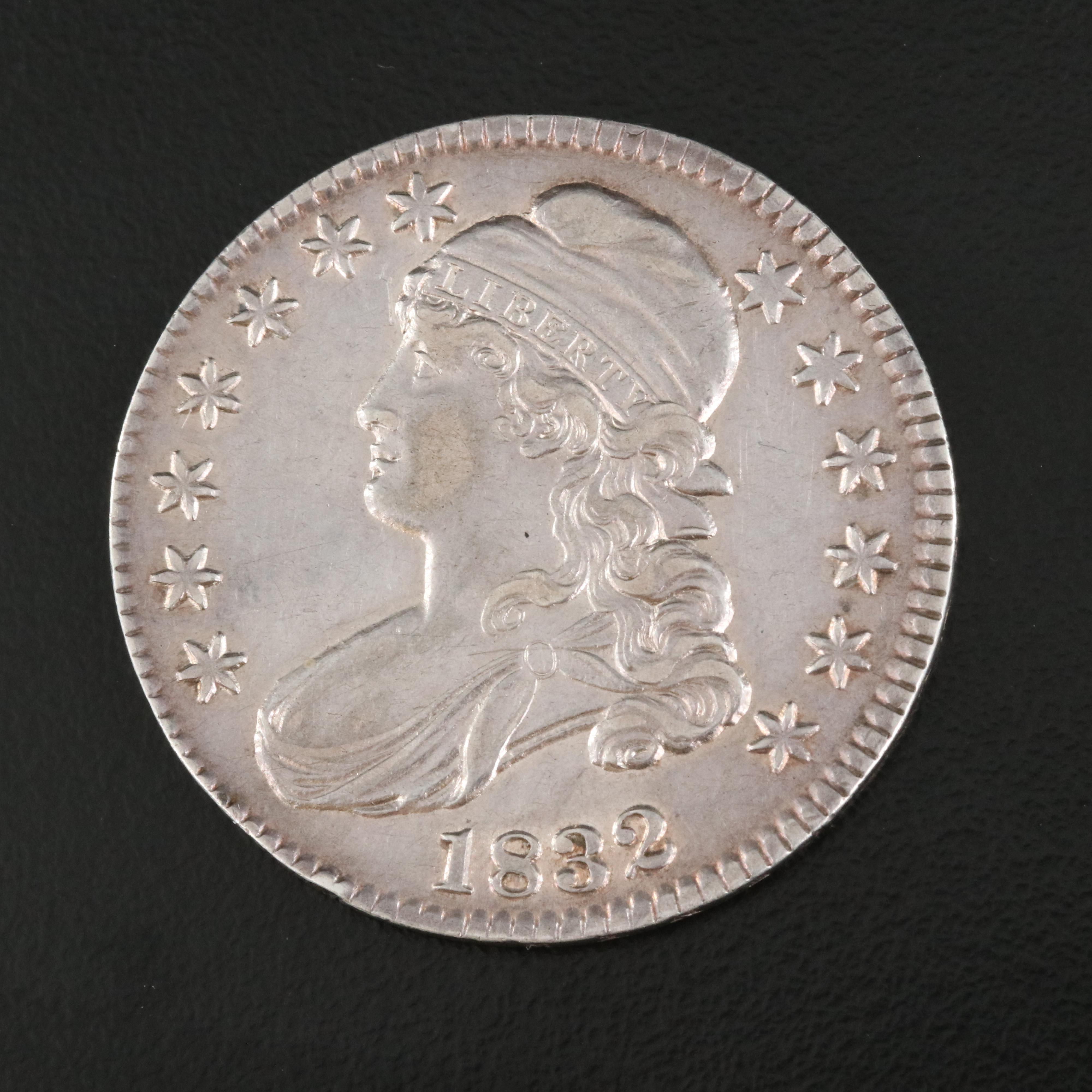 1832 Capped Bust Silver Half Dollar