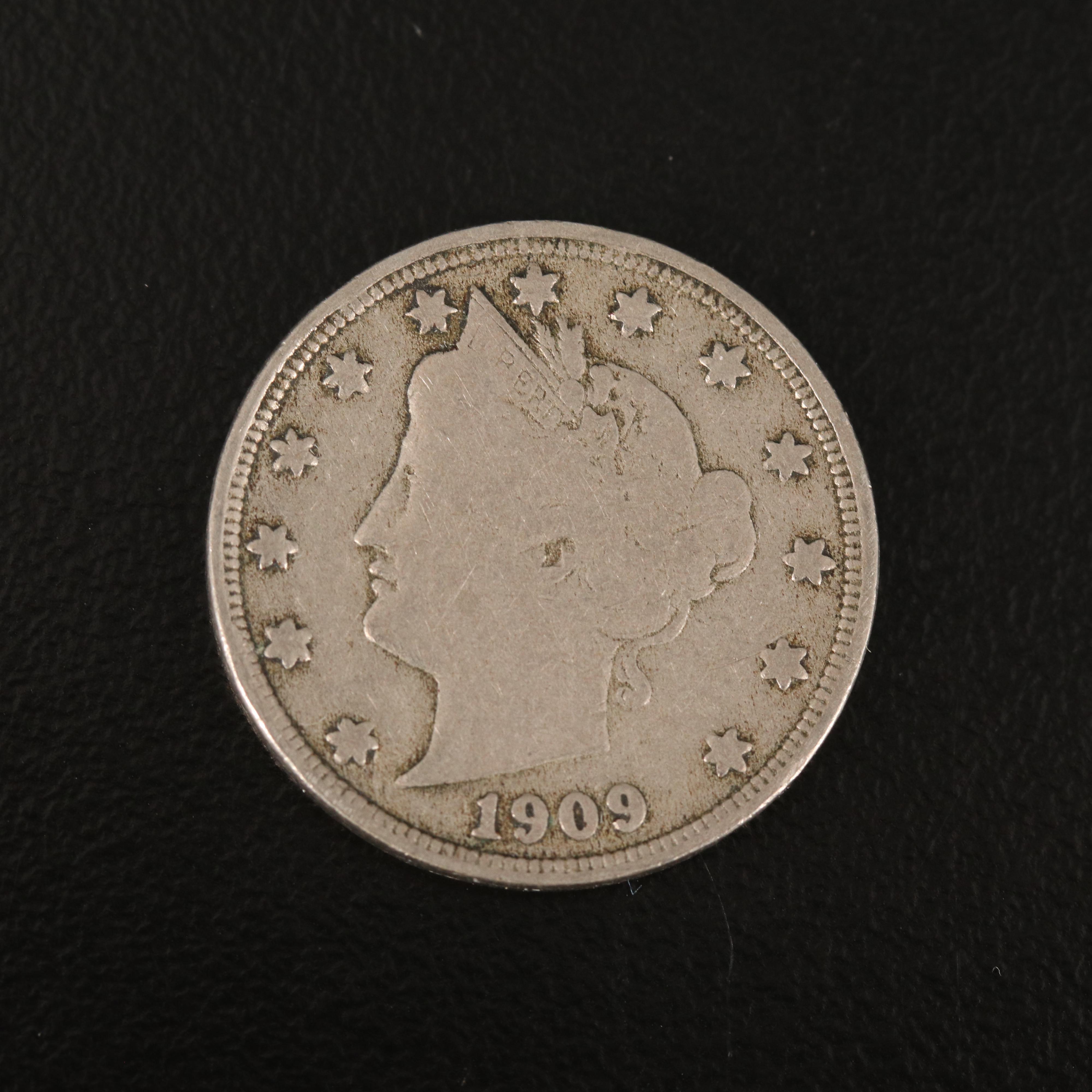 Group of One Hundred Twenty-Two Liberty Nickels