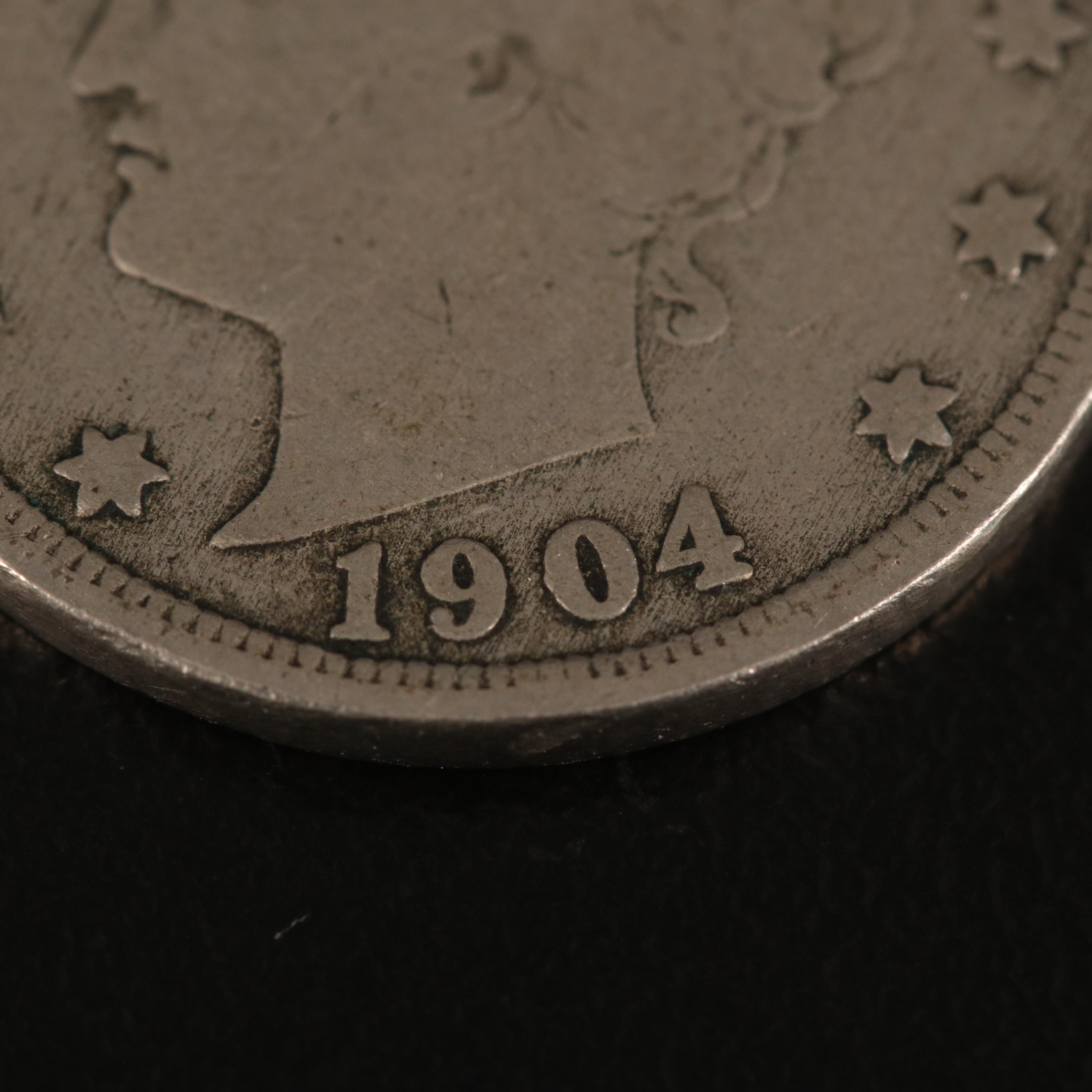 Group of One Hundred Twenty-Two Liberty Nickels