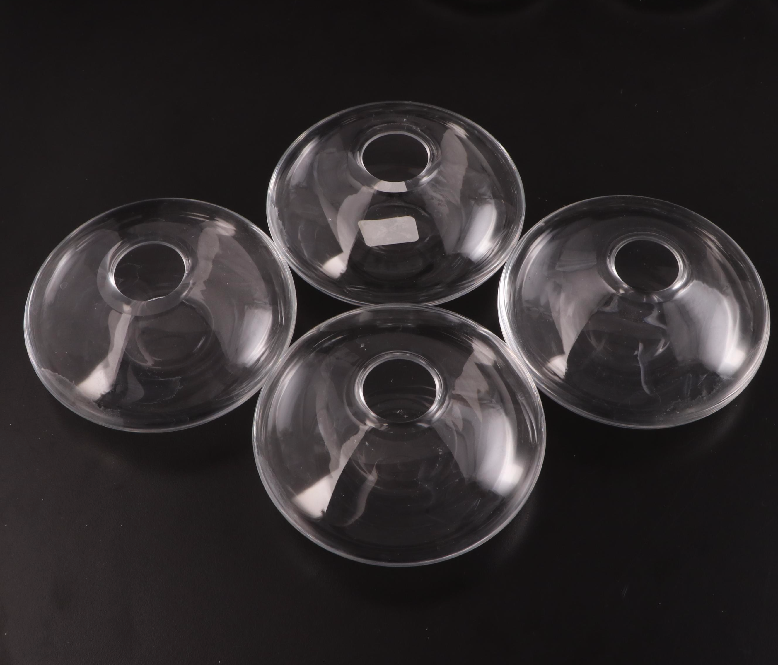 Krosno Polish and Other Glass Flat Mini Bud Vases