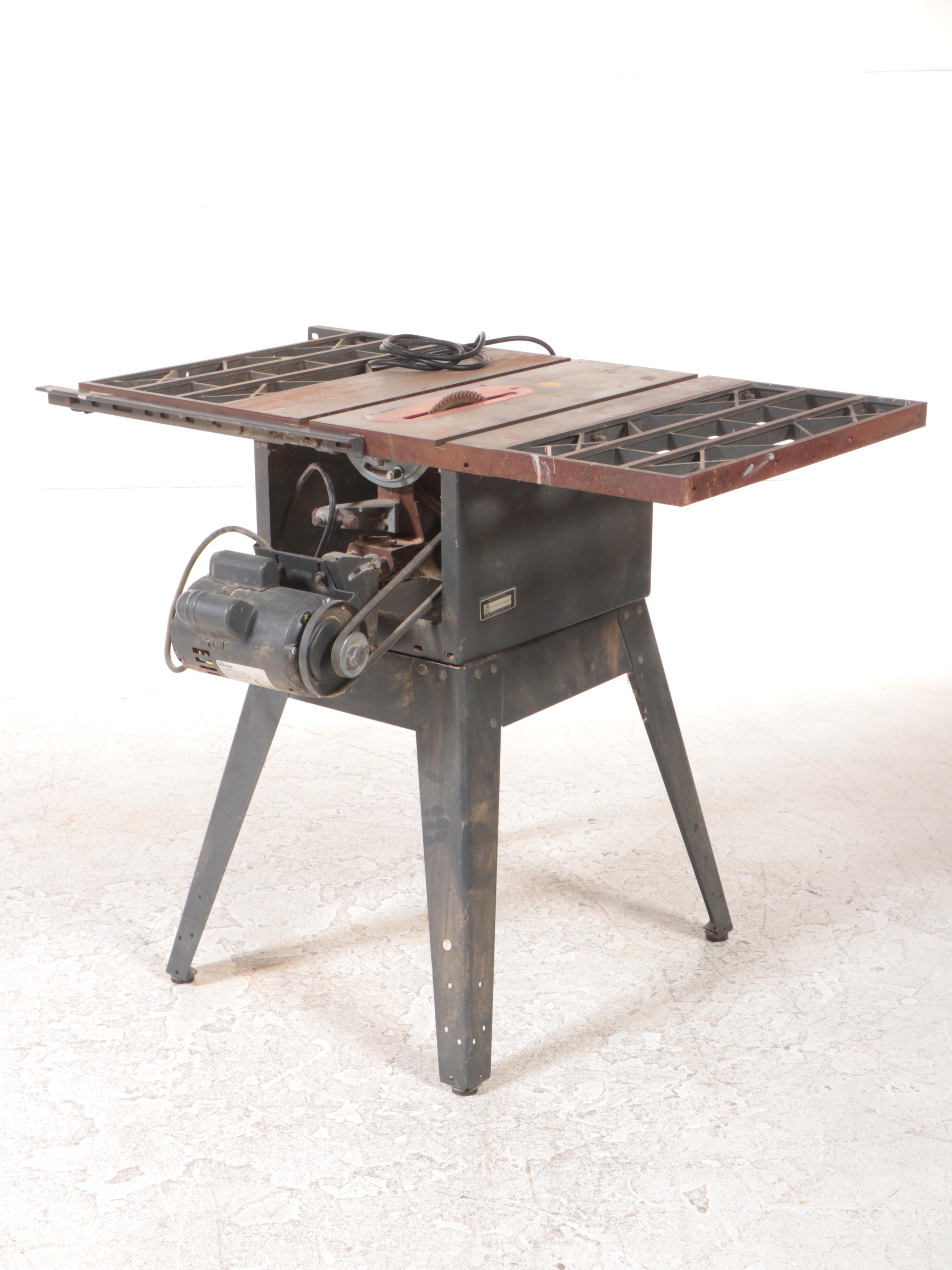 Sears, Roebuck and Co. "Model 113.298762" Table Saw