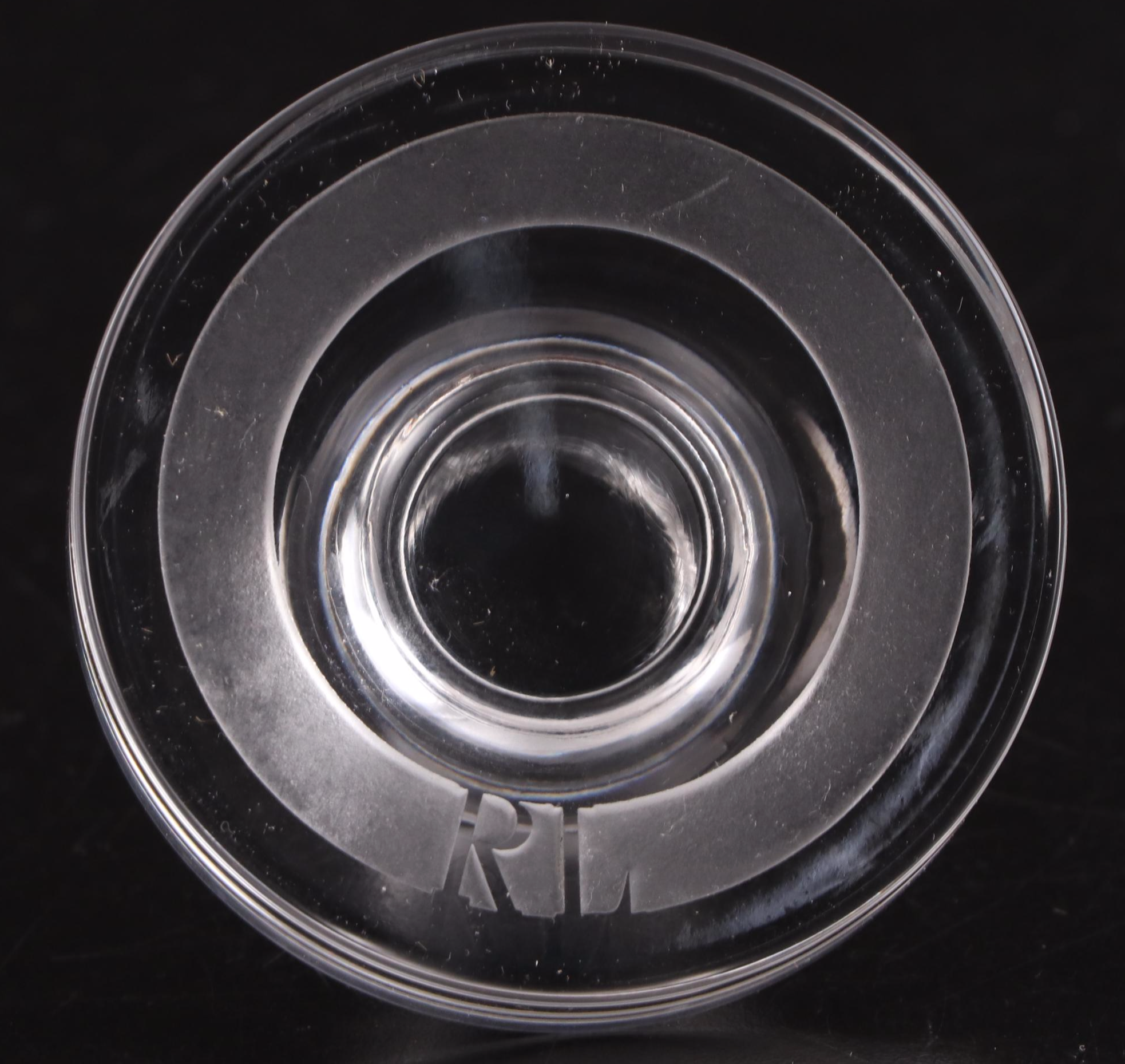 Ralph Lauren "Garrett" Frosted Crystal Decanter, 2014-2019