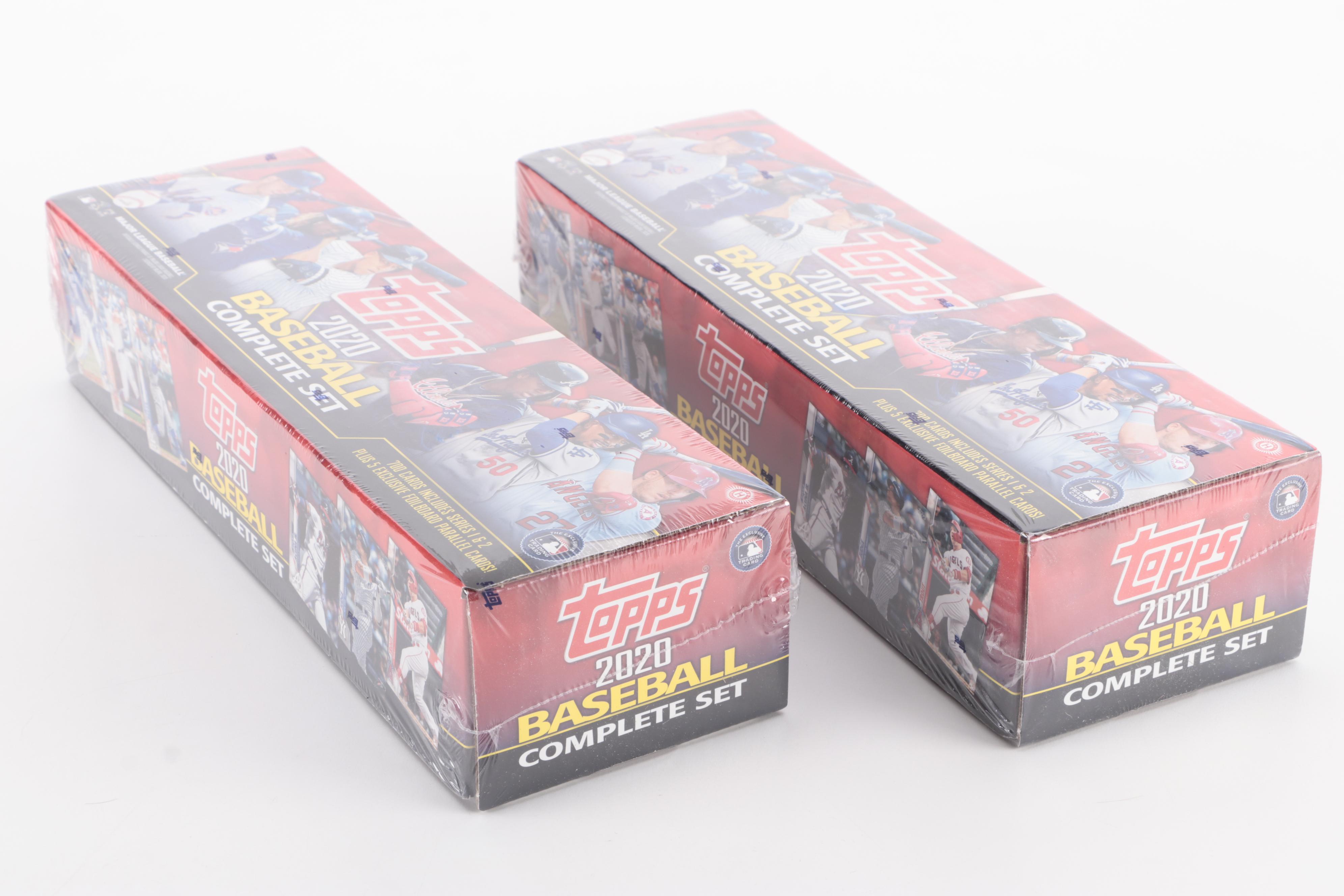 Factory Sealed 2020 Topps Baseball Cards Complete Sets