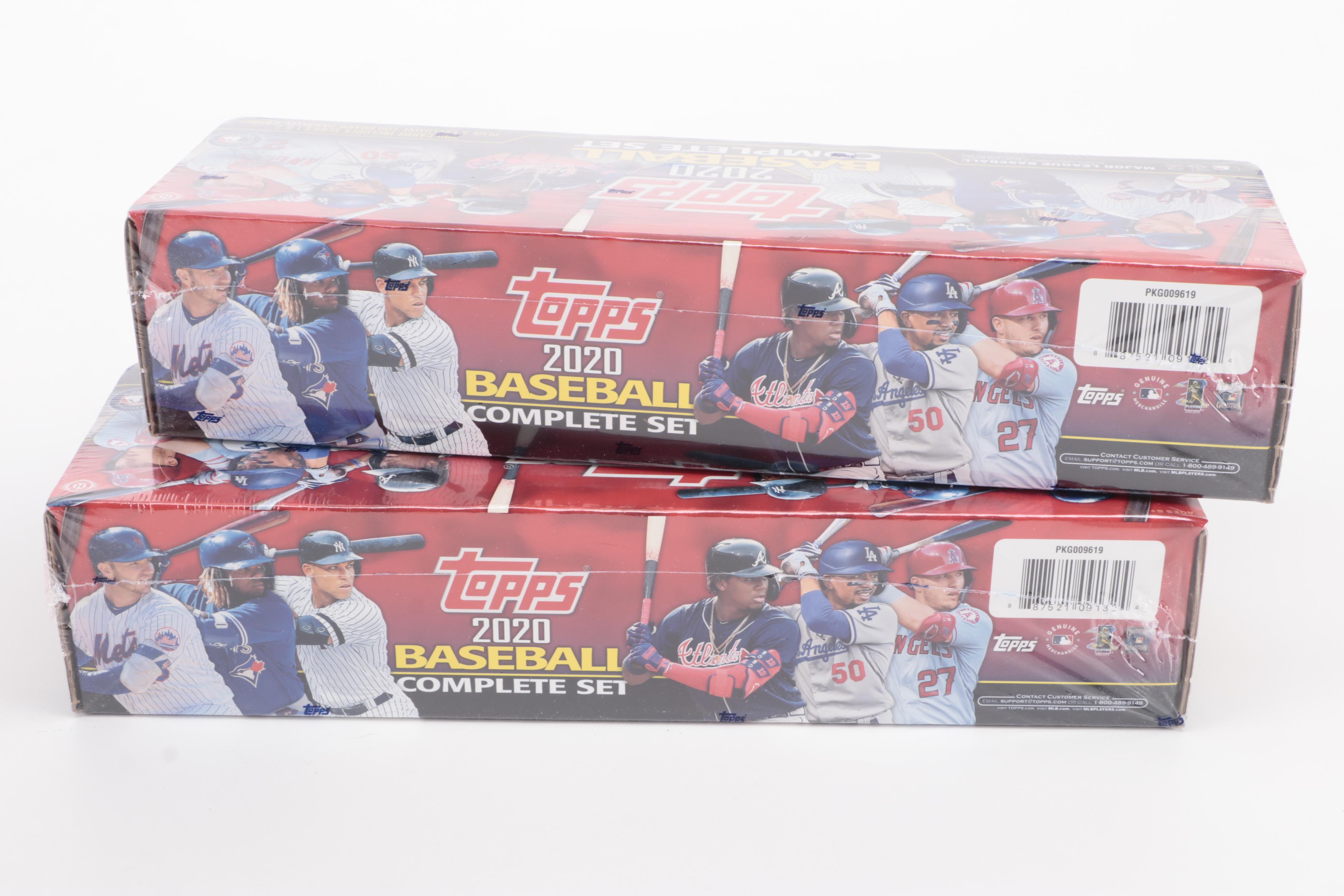 Factory Sealed 2020 Topps Baseball Cards Complete Sets