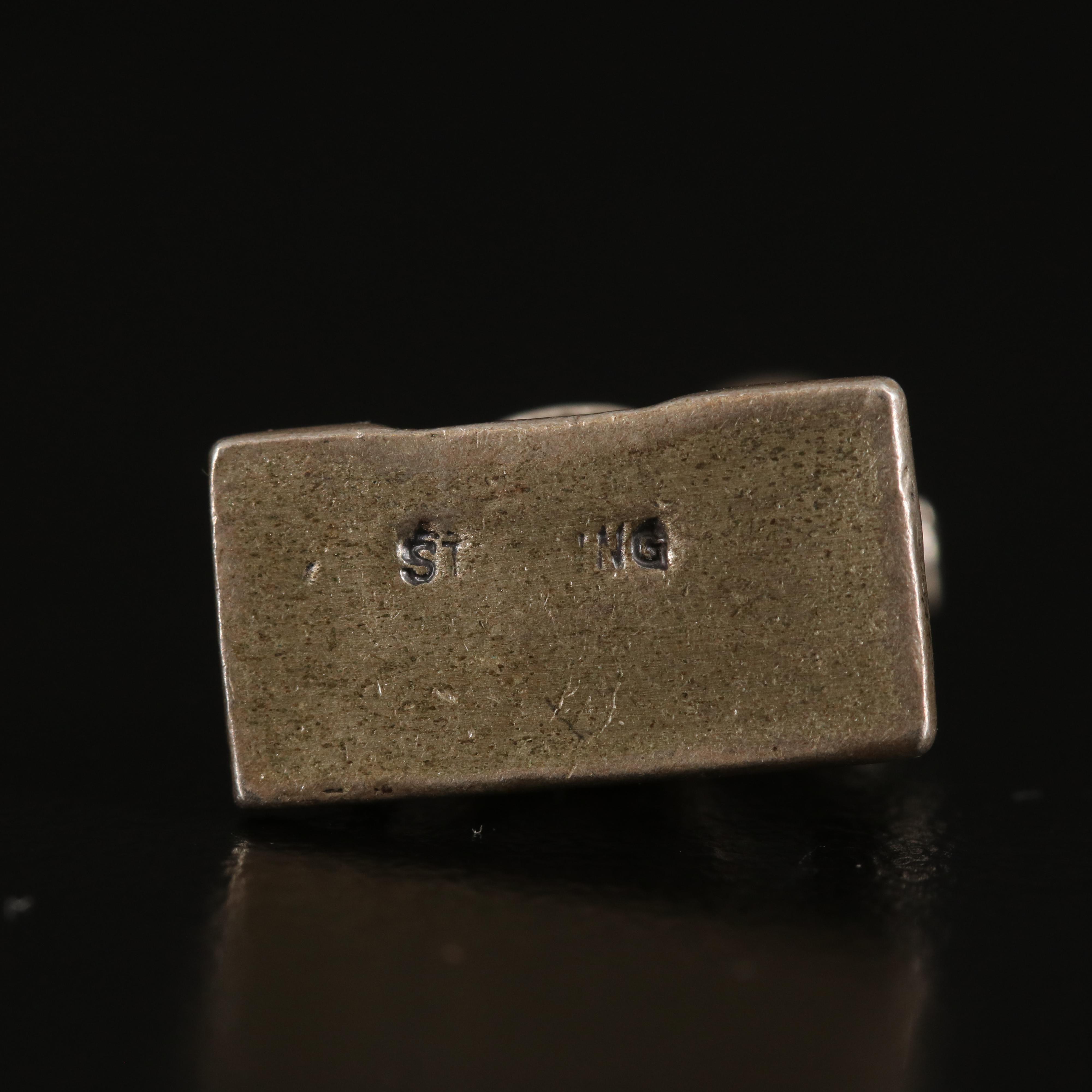 Vintage Sterling Charm Grouping Including Travel