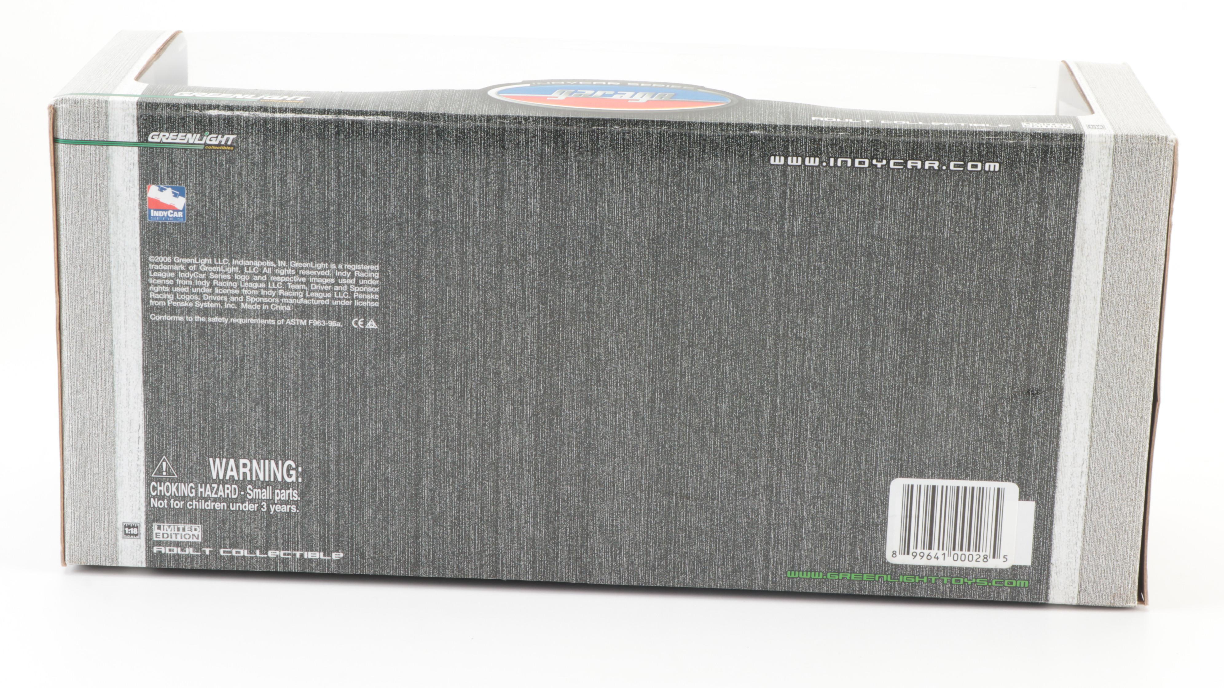 Dan Wheldon, Sarah Fisher, Sam Hornish Jr. Signed Indy 500 Diecast Cars, Relics