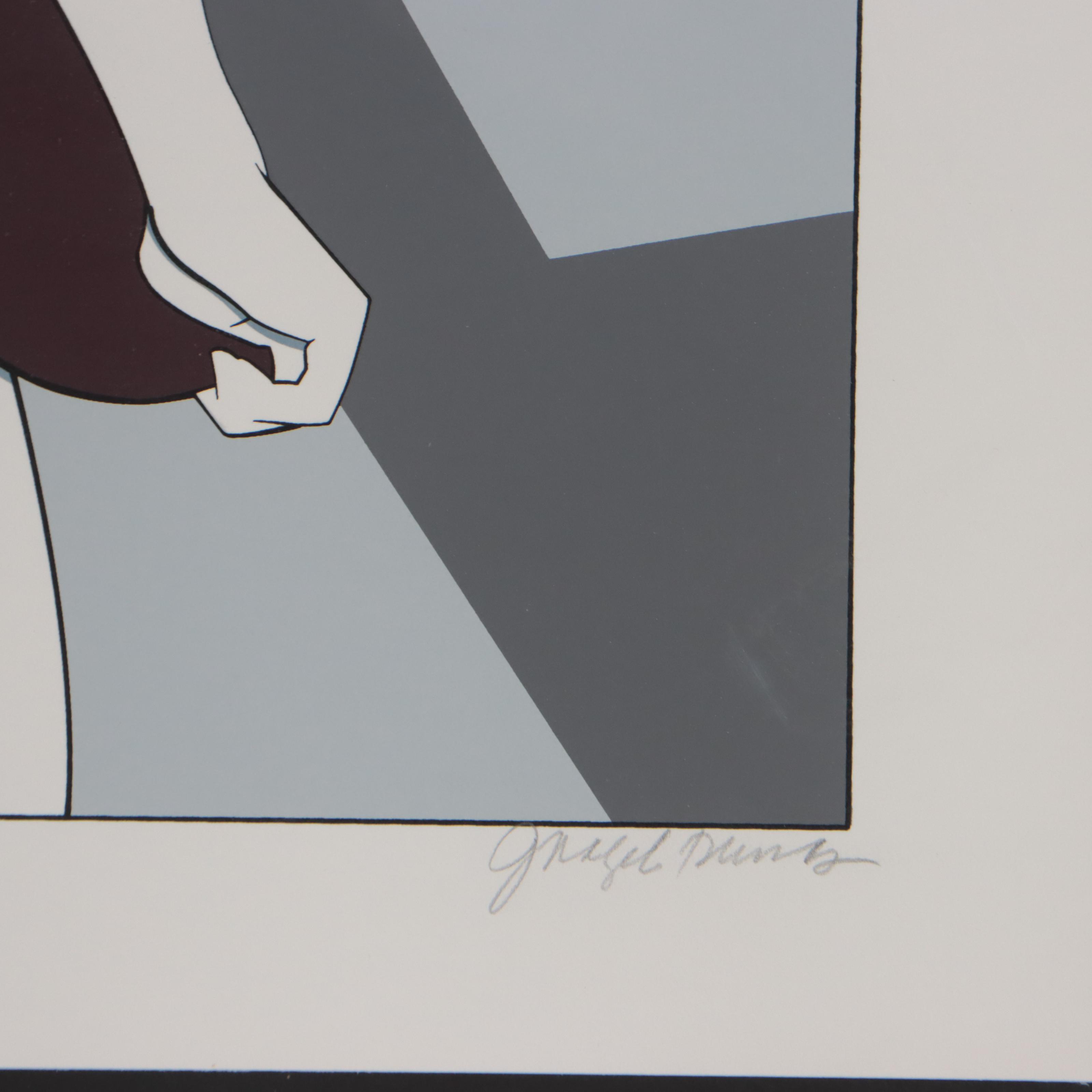 Serigraph After Patrick Nagel From The Playboy Portfolio