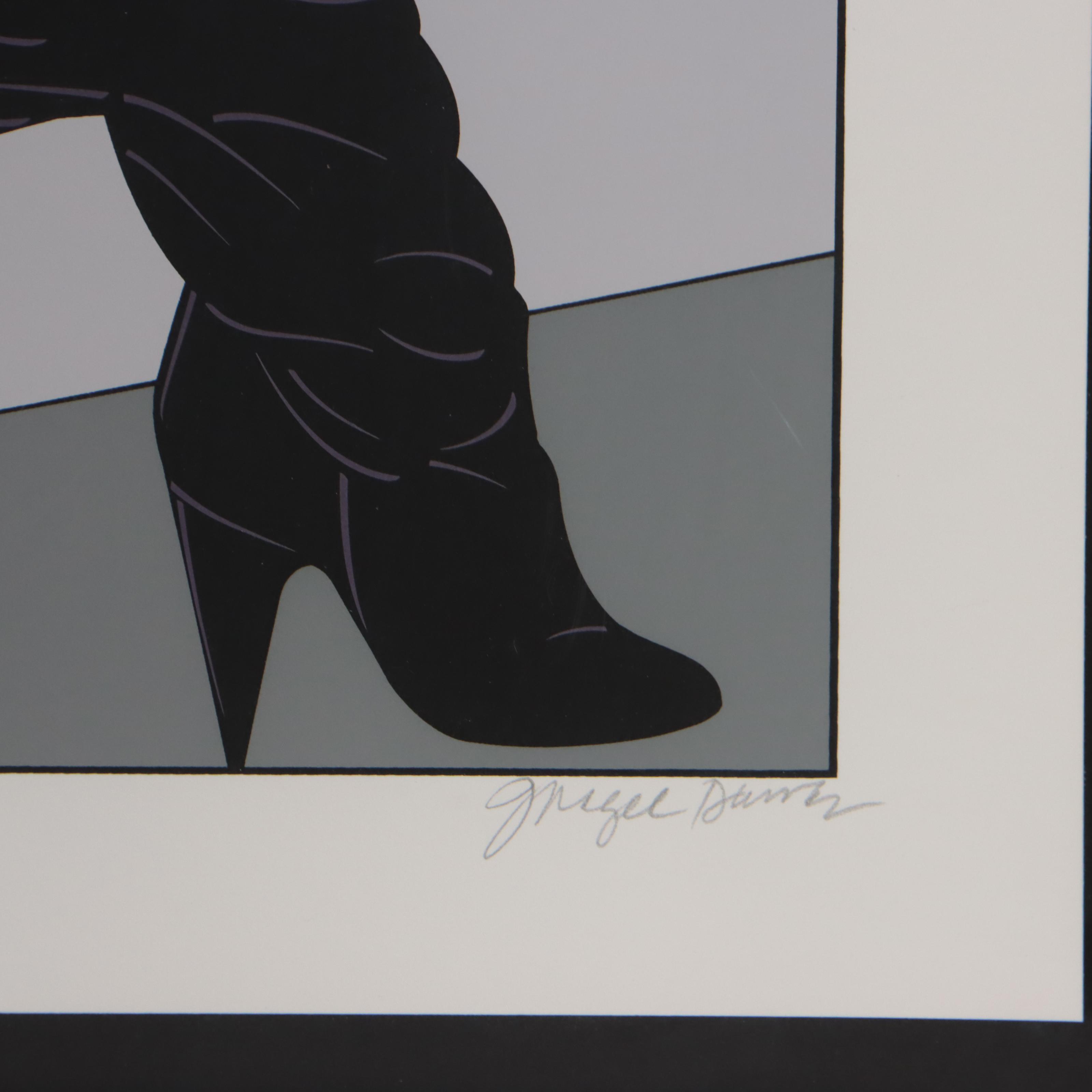 Serigraph After Patrick Nagel From The Playboy Portfolio