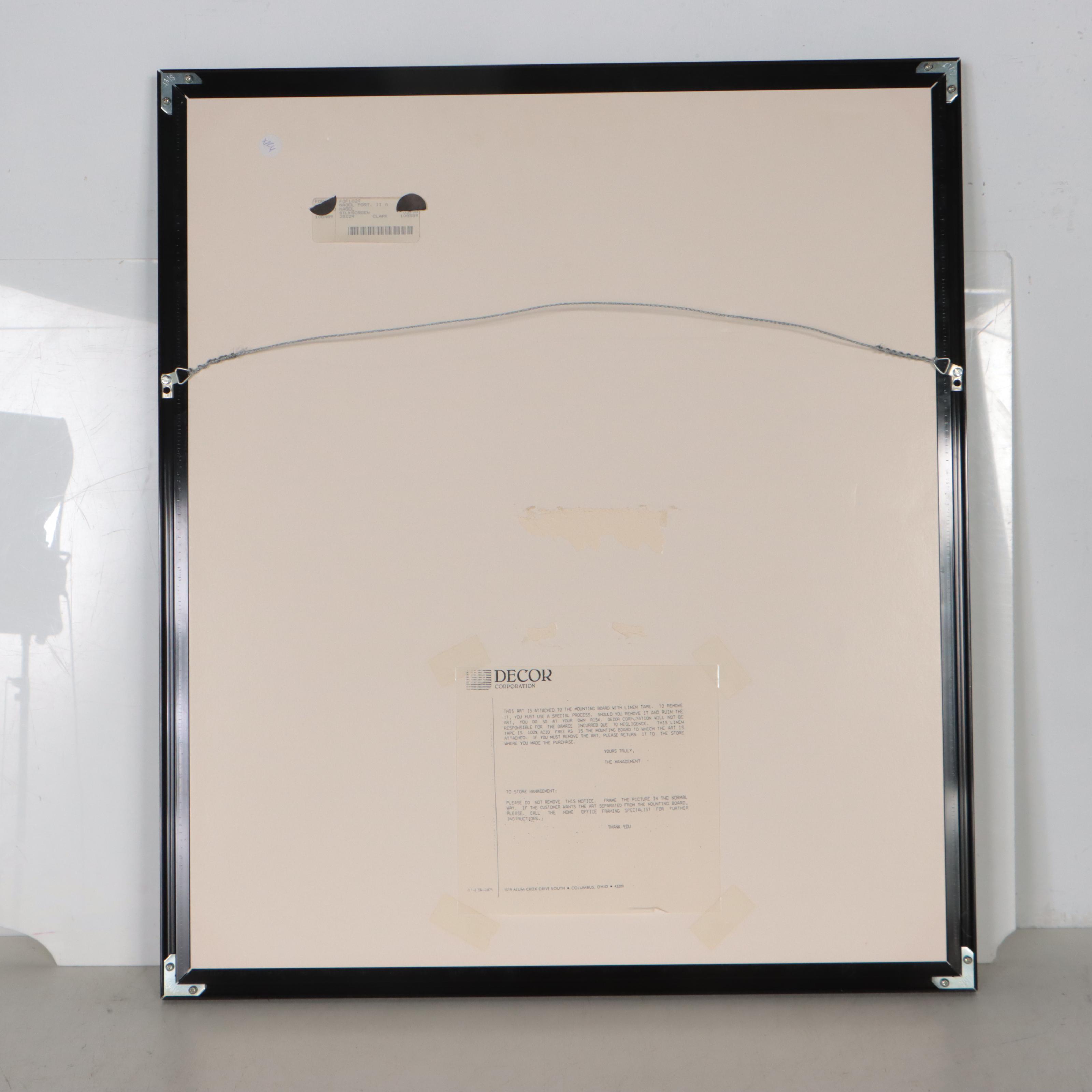 Serigraph After Patrick Nagel From The Playboy Portfolio