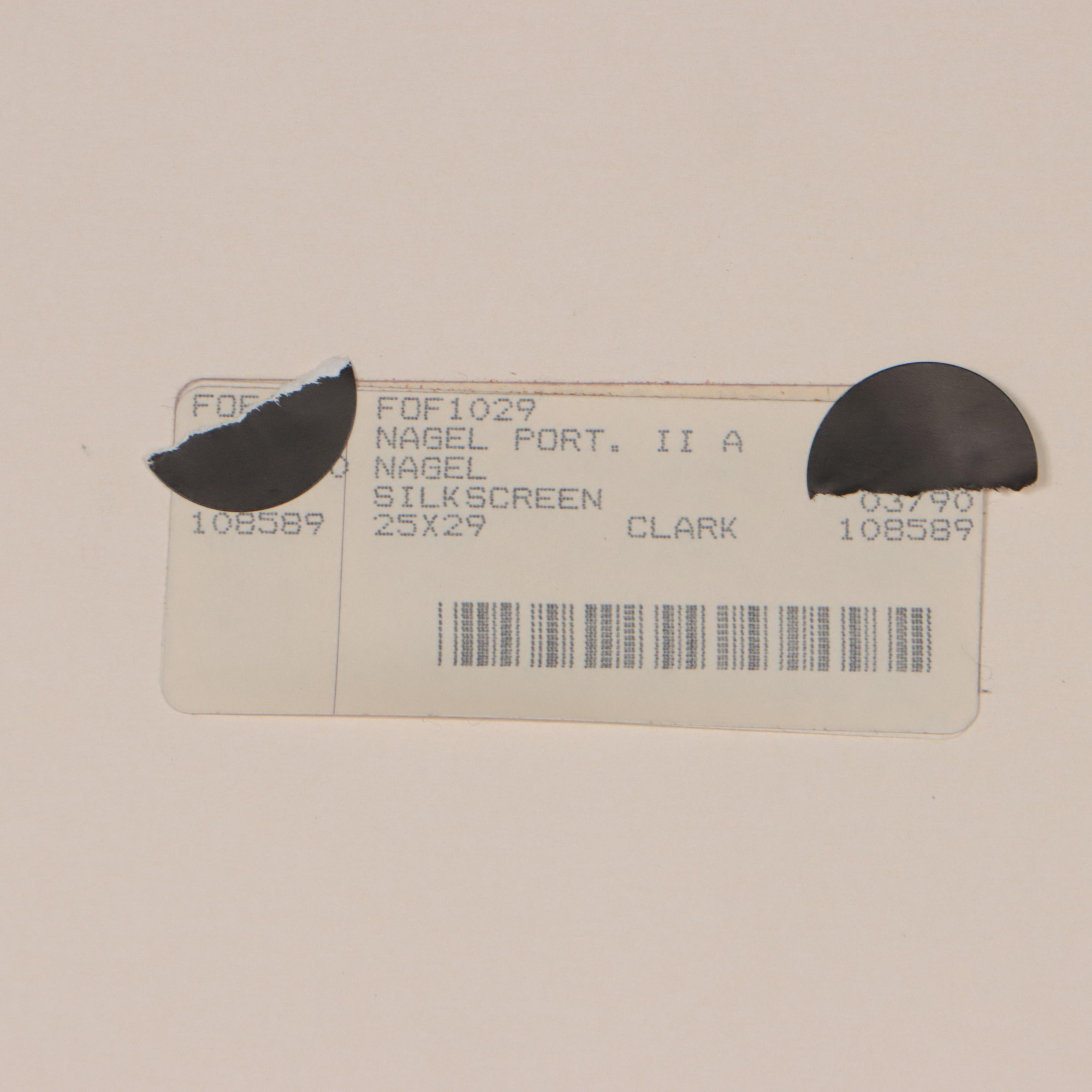 Serigraph After Patrick Nagel From The Playboy Portfolio