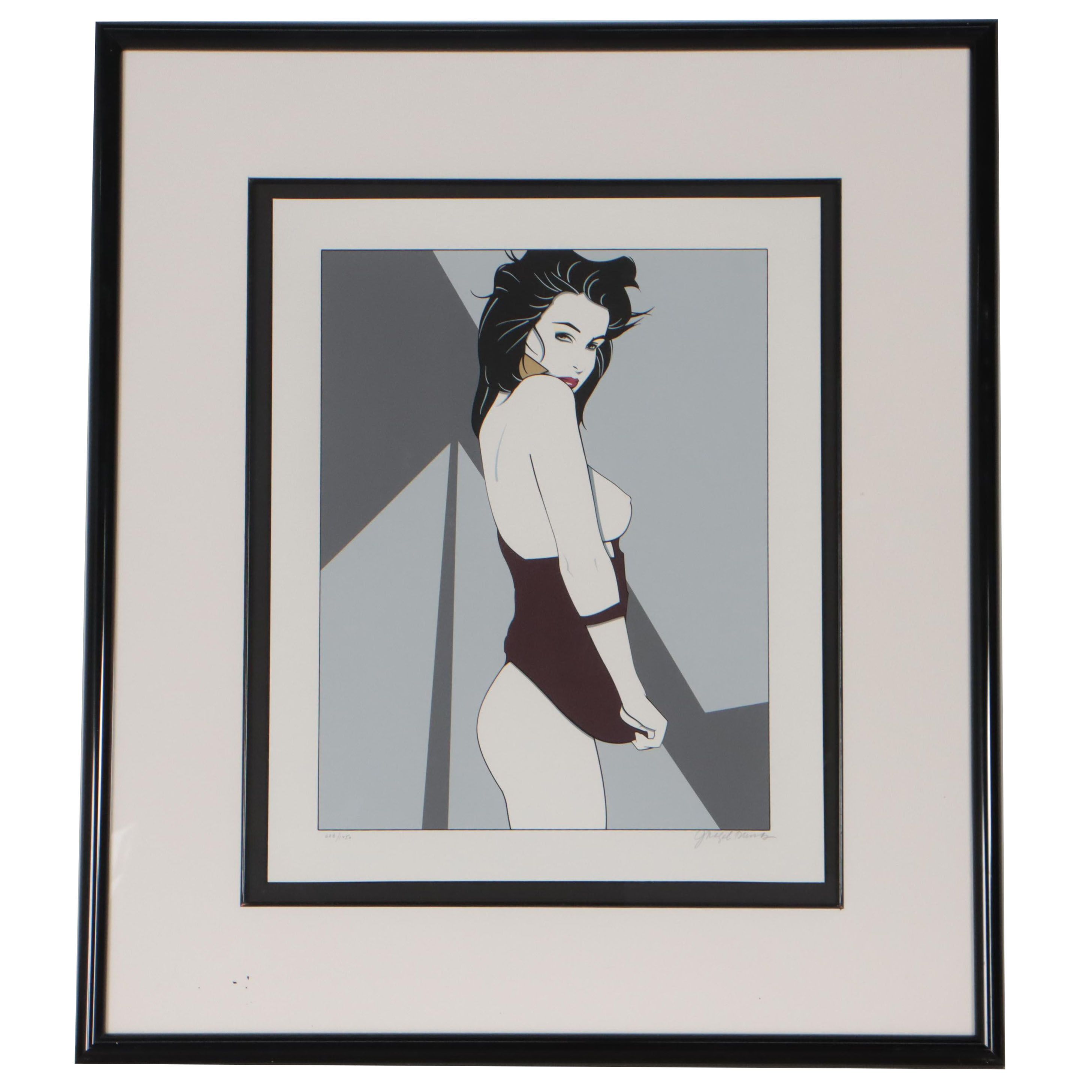 Serigraph After Patrick Nagel From The Playboy Portfolio