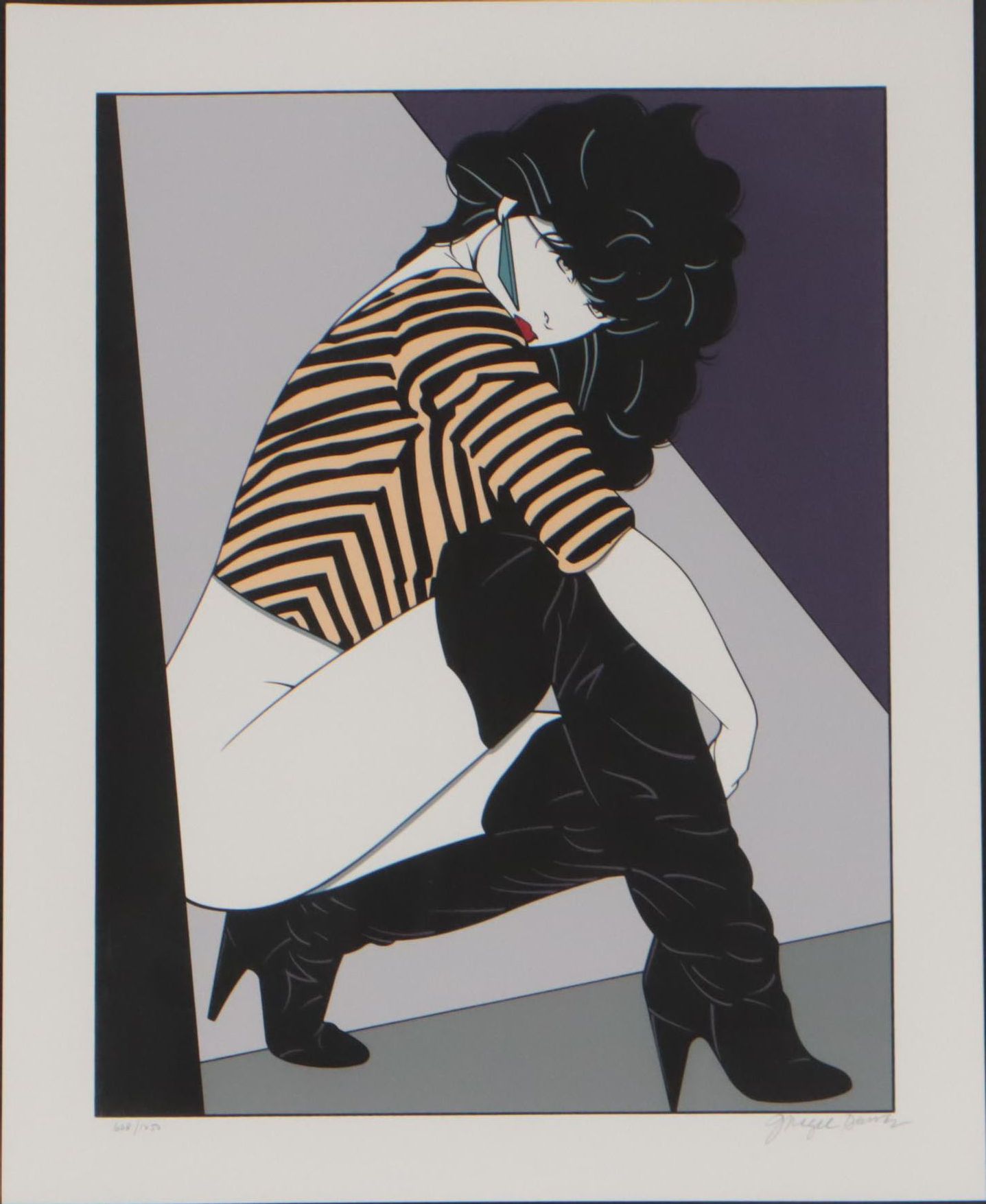 Serigraph After Patrick Nagel From The Playboy Portfolio