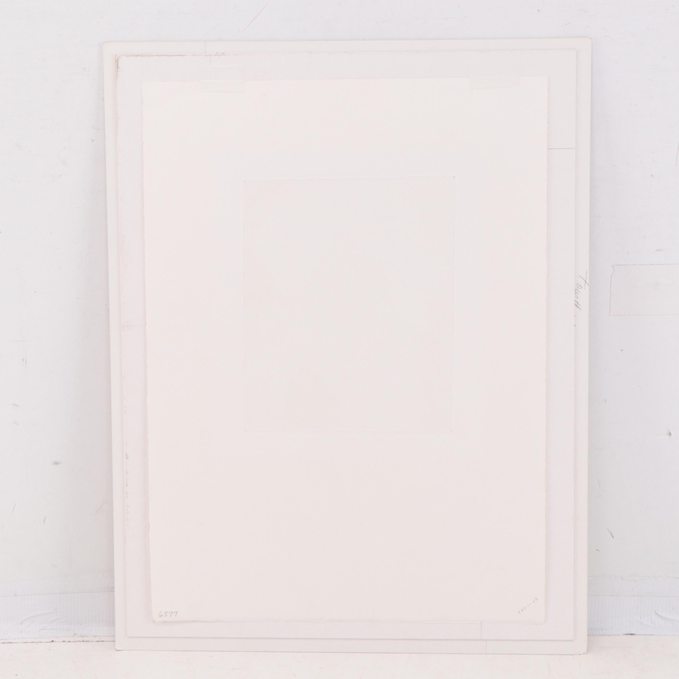 Yasuhiro Easki Etching "Fourth Iris," 1977