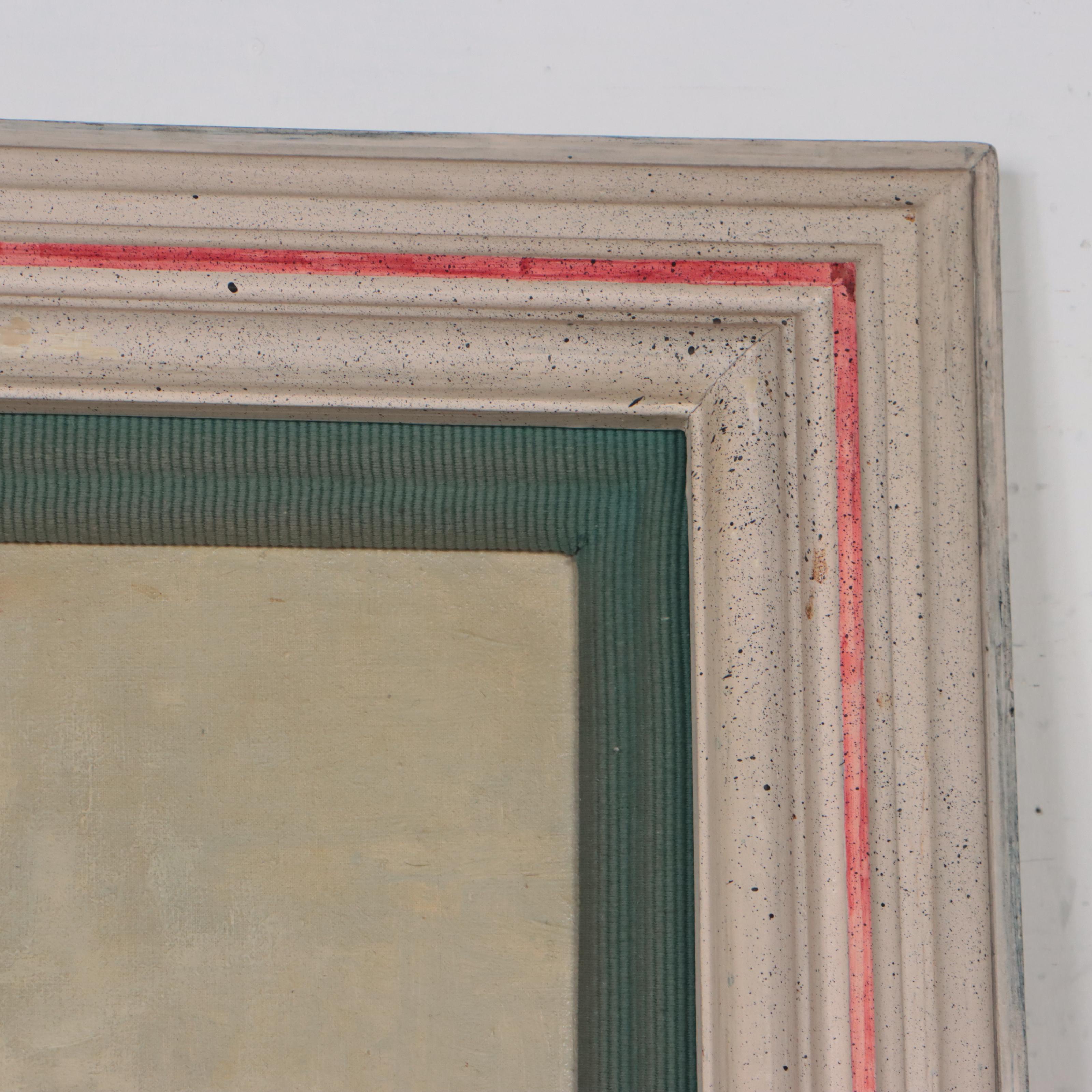 Manuel Velazquez Oil Painting of Children Holding Watermelons