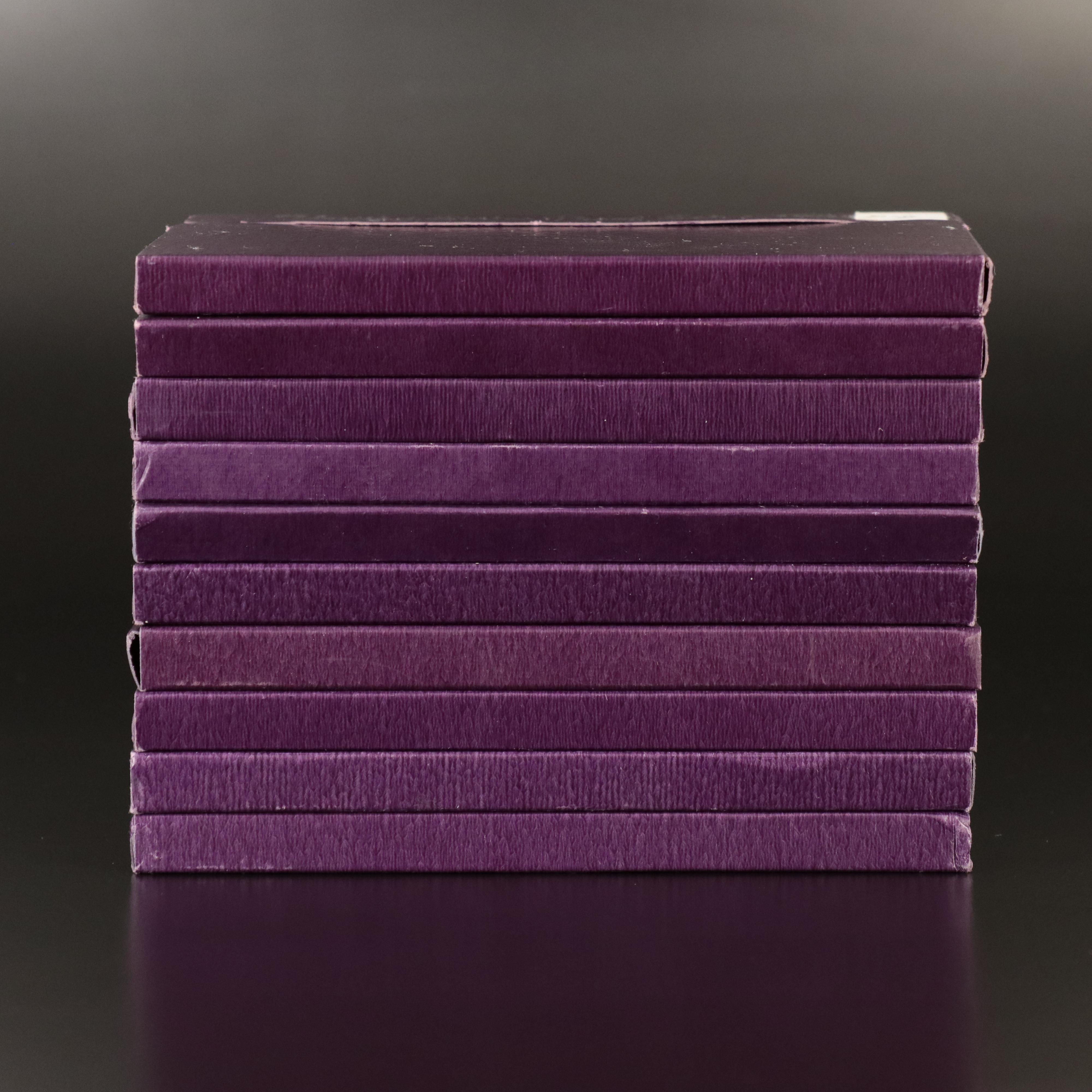 Group of Ten United States Proof Sets Complete from 1984-1993