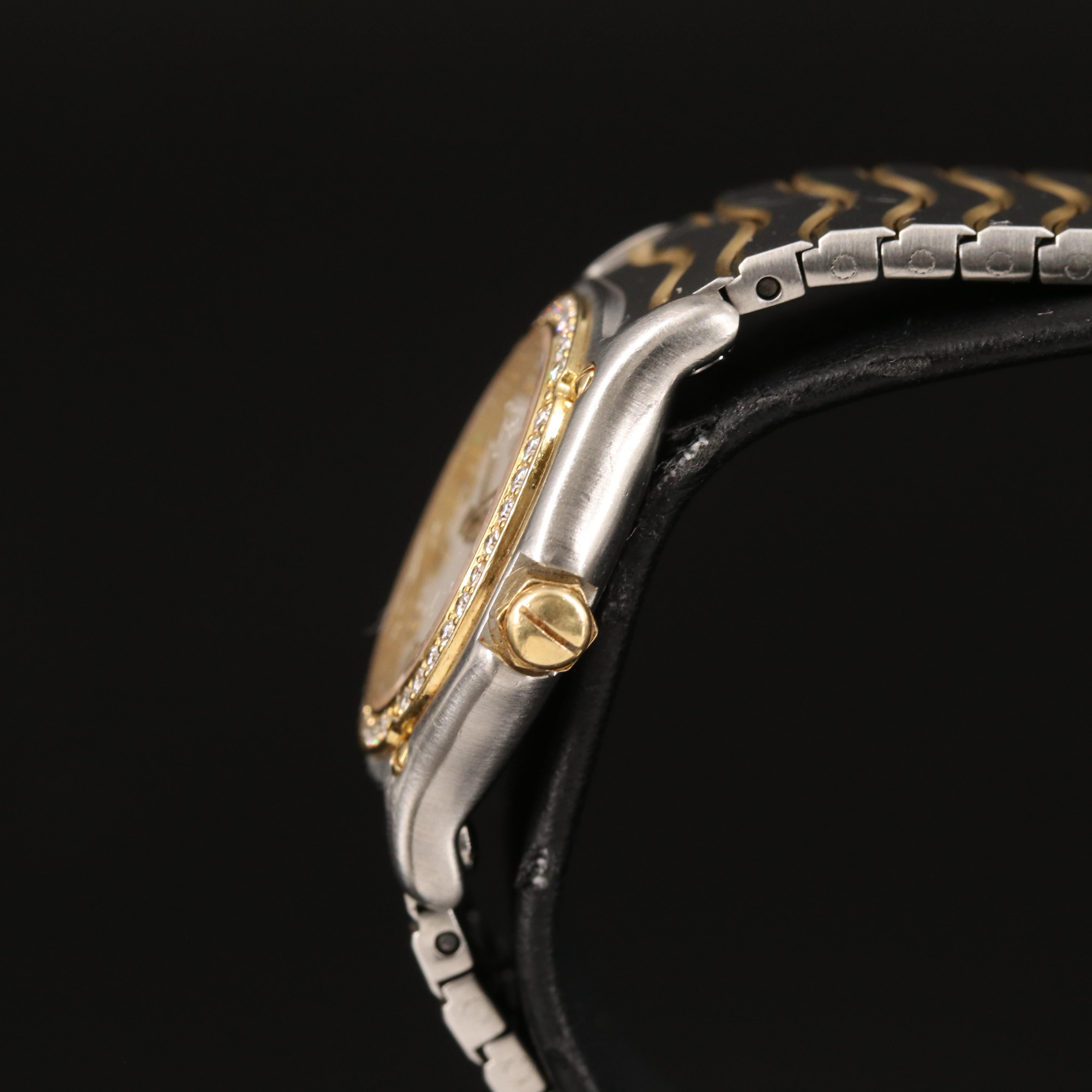 Ebel 18K and Diamond Watch