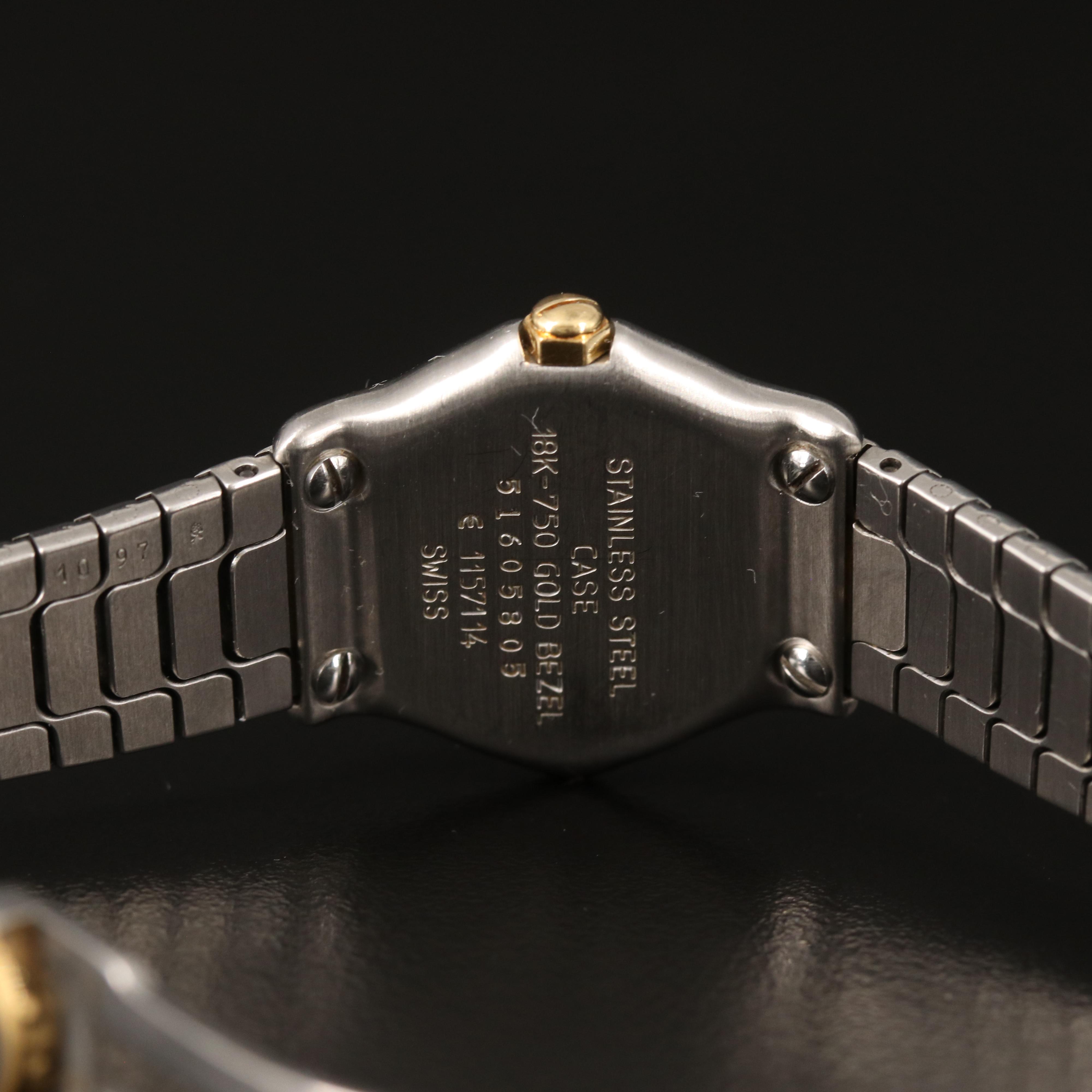 Ebel 18K and Diamond Watch