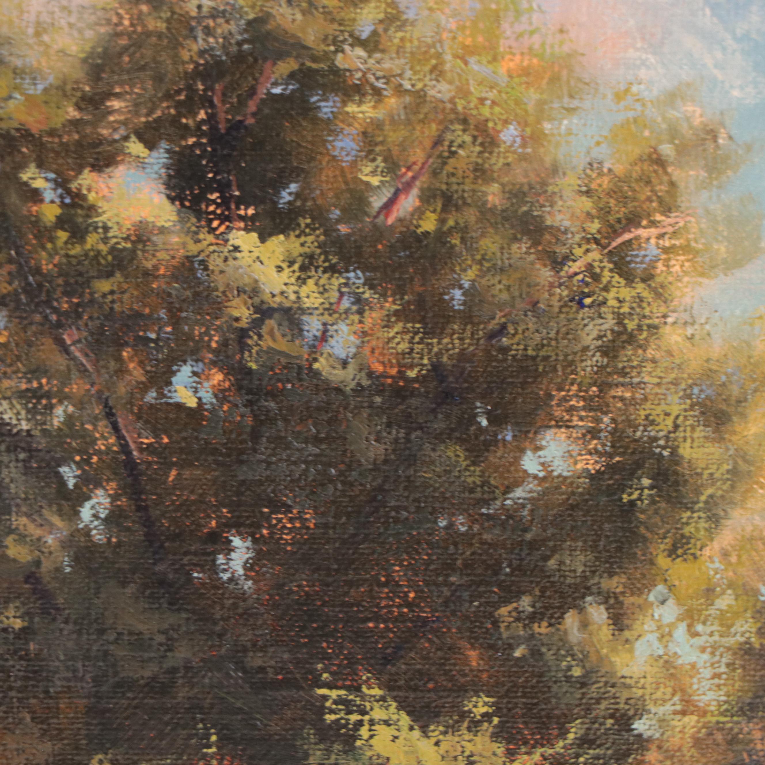 Kenny McKenna House Portrait Oil Painting