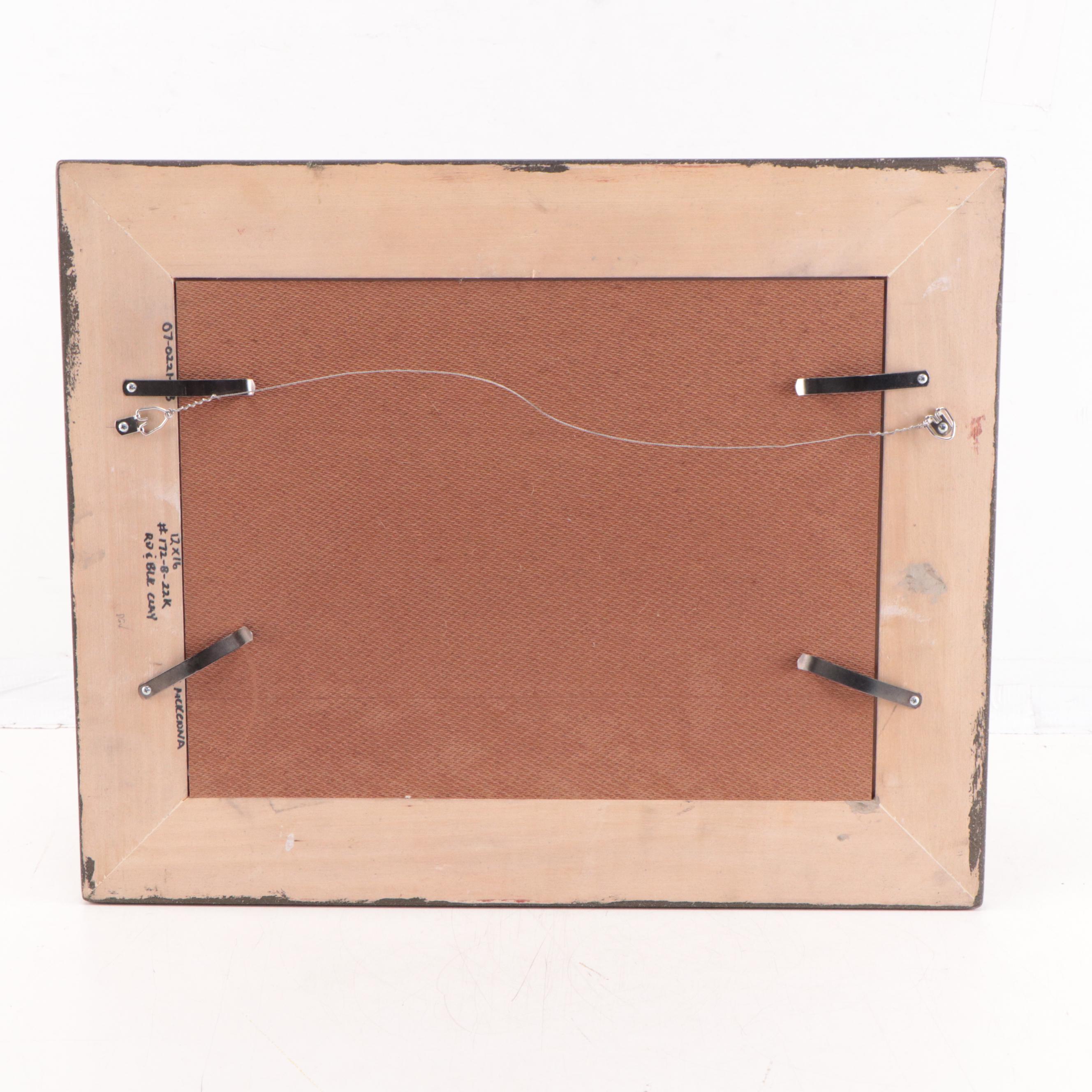 Kenny McKenna House Portrait Oil Painting