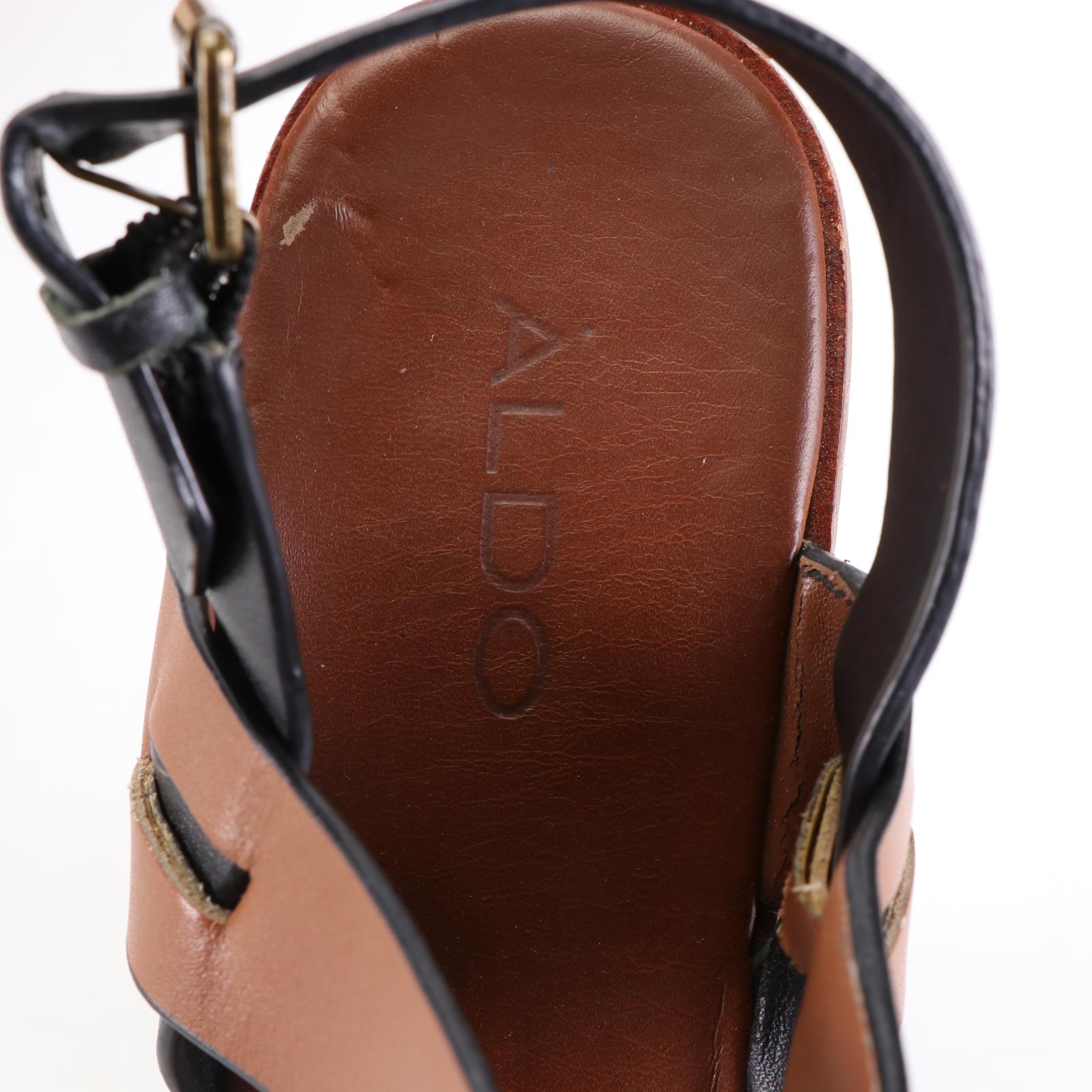 Tommy Bahama Flip-Flops with Aldo and Steve Madden Platform Wedges