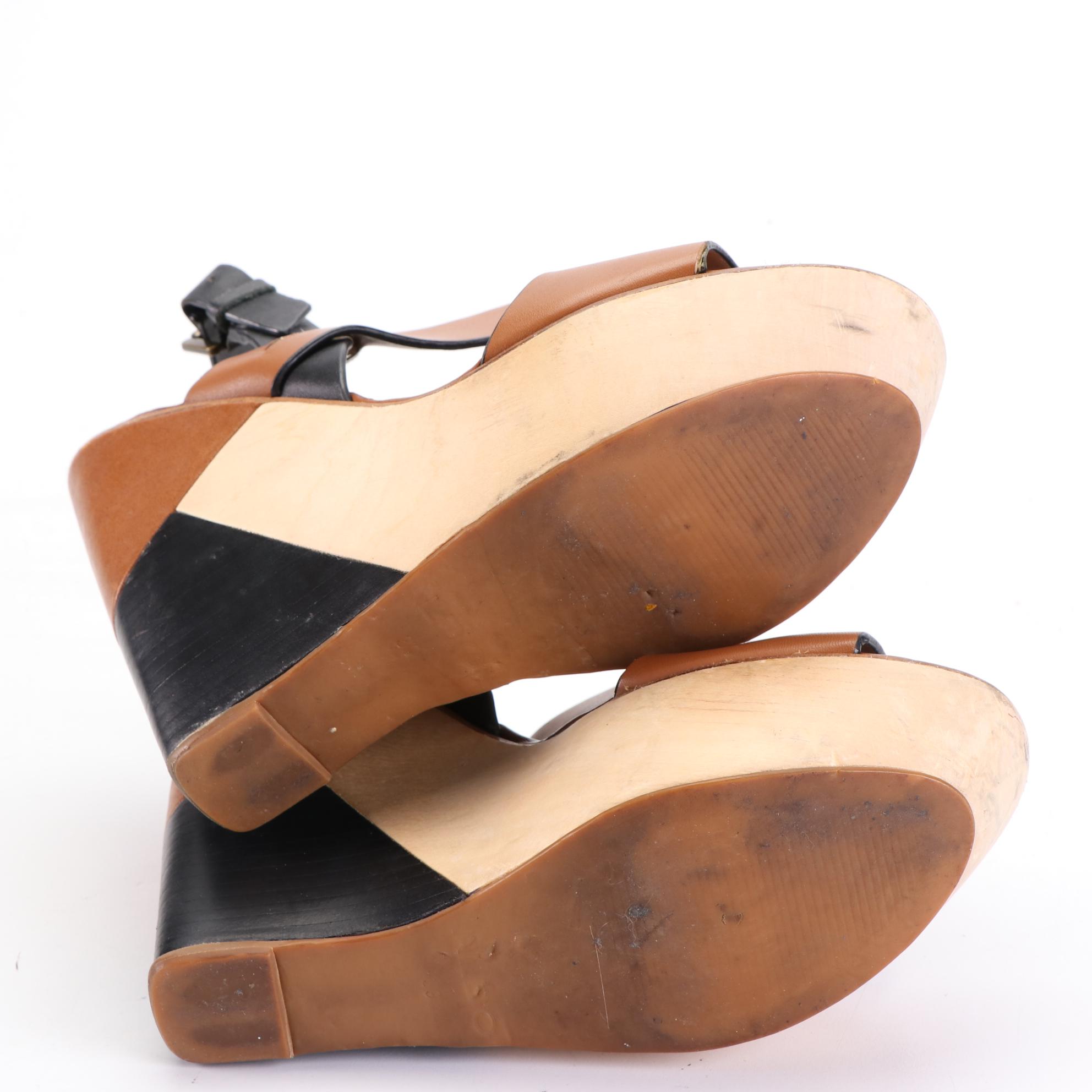 Tommy Bahama Flip-Flops with Aldo and Steve Madden Platform Wedges