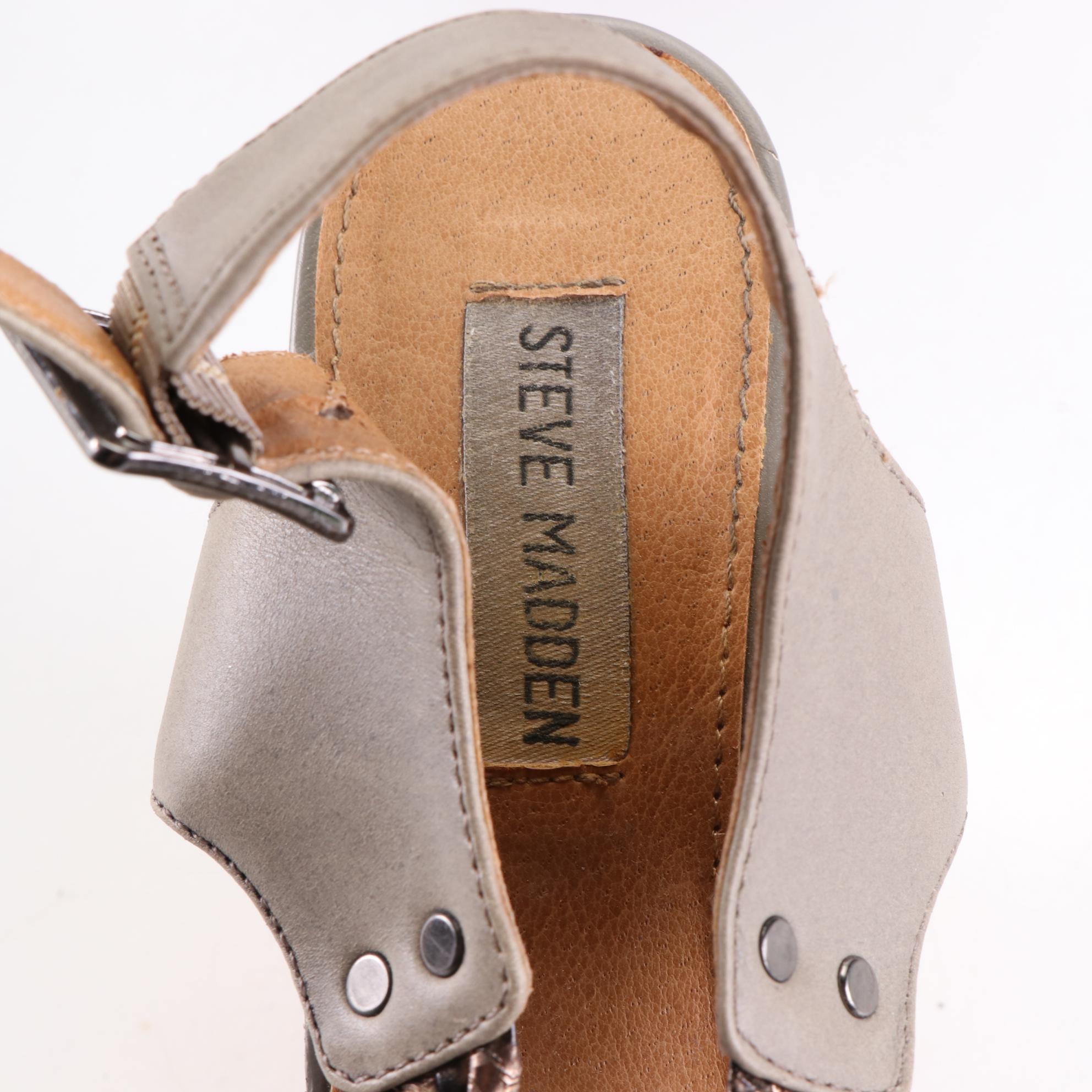 Tommy Bahama Flip-Flops with Aldo and Steve Madden Platform Wedges