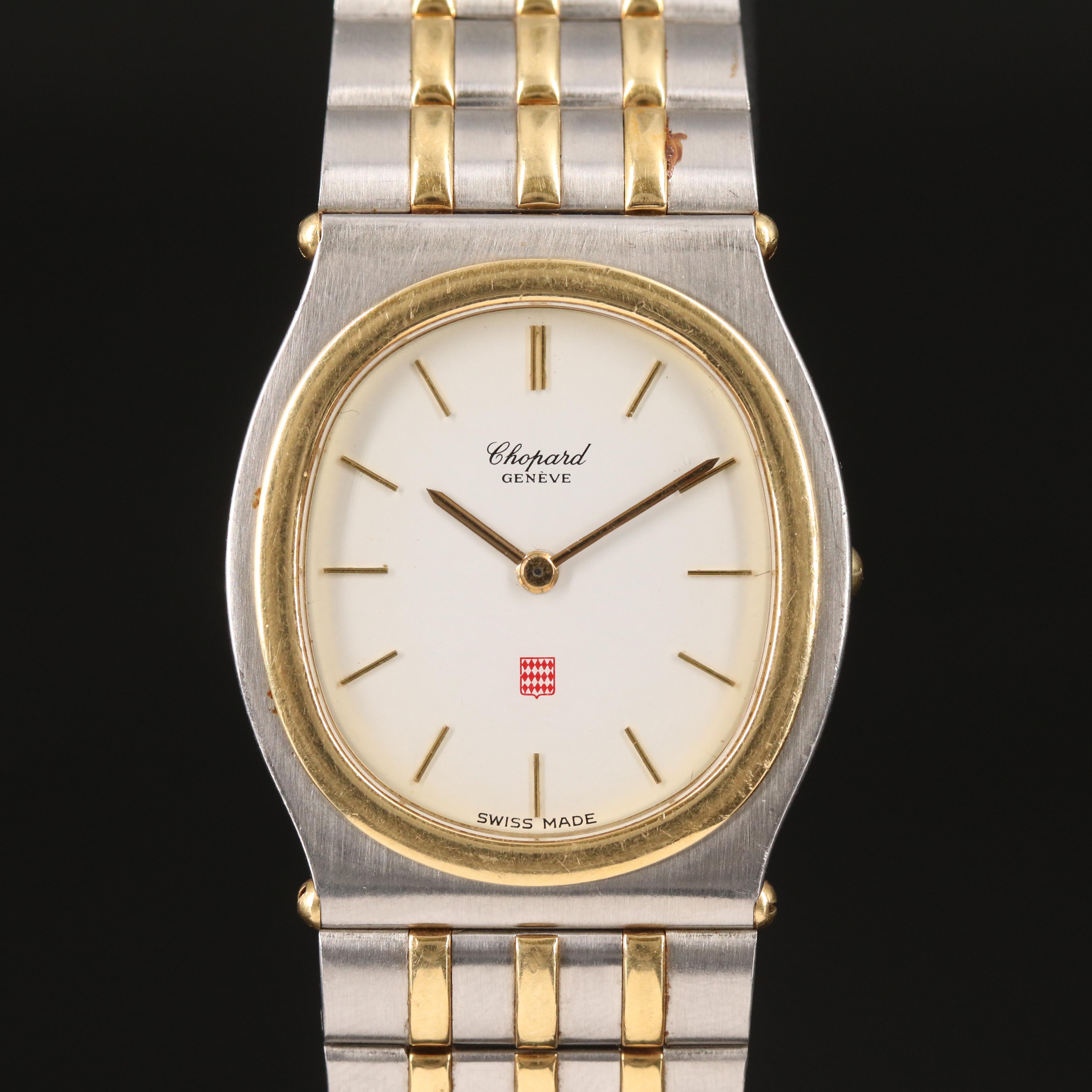 Chopard Two Tone Monte Carlo Quartz Watch