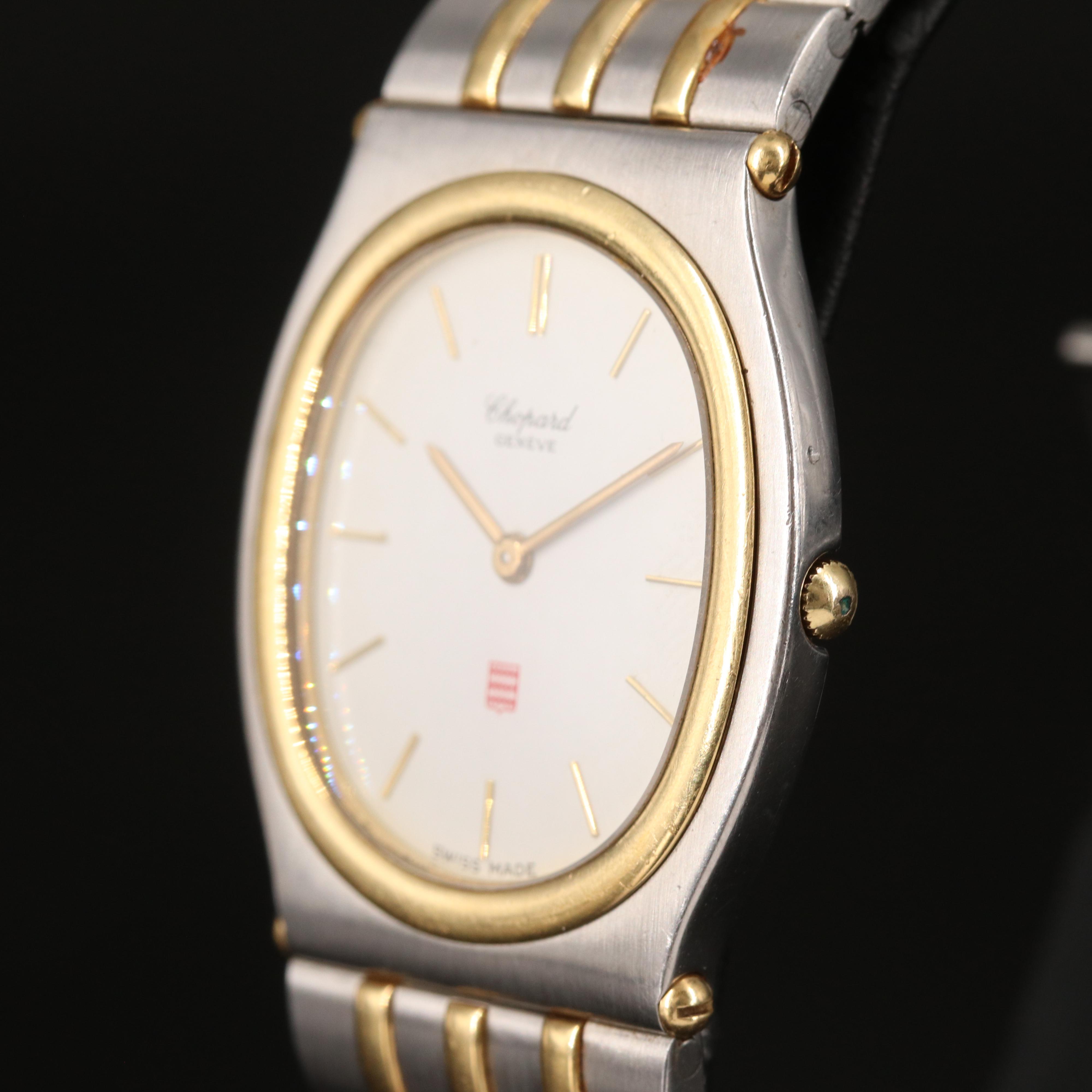 Chopard Two Tone Monte Carlo Quartz Watch