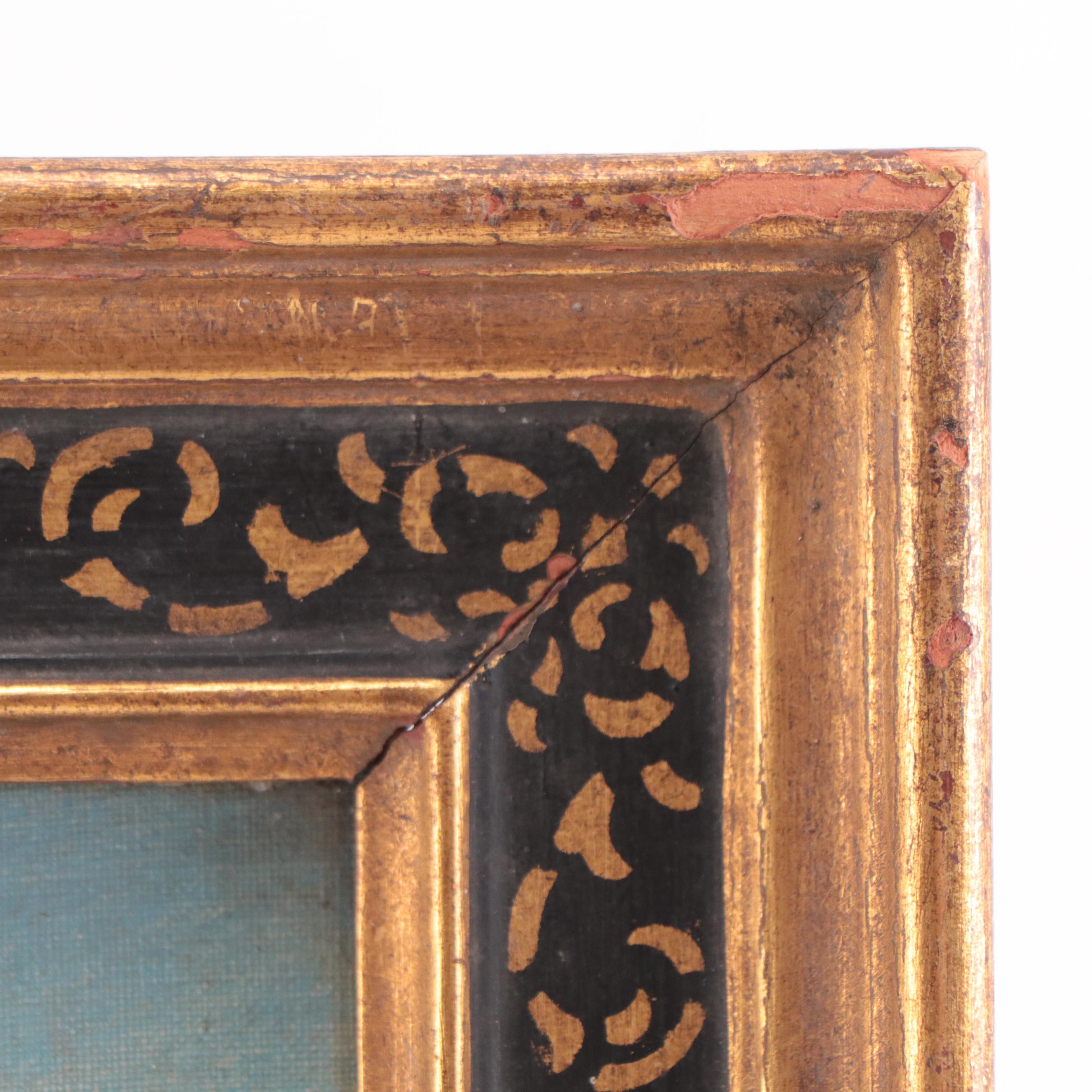 Charles Bittinger Oil Painting "U.S.S. Constellation," 1930