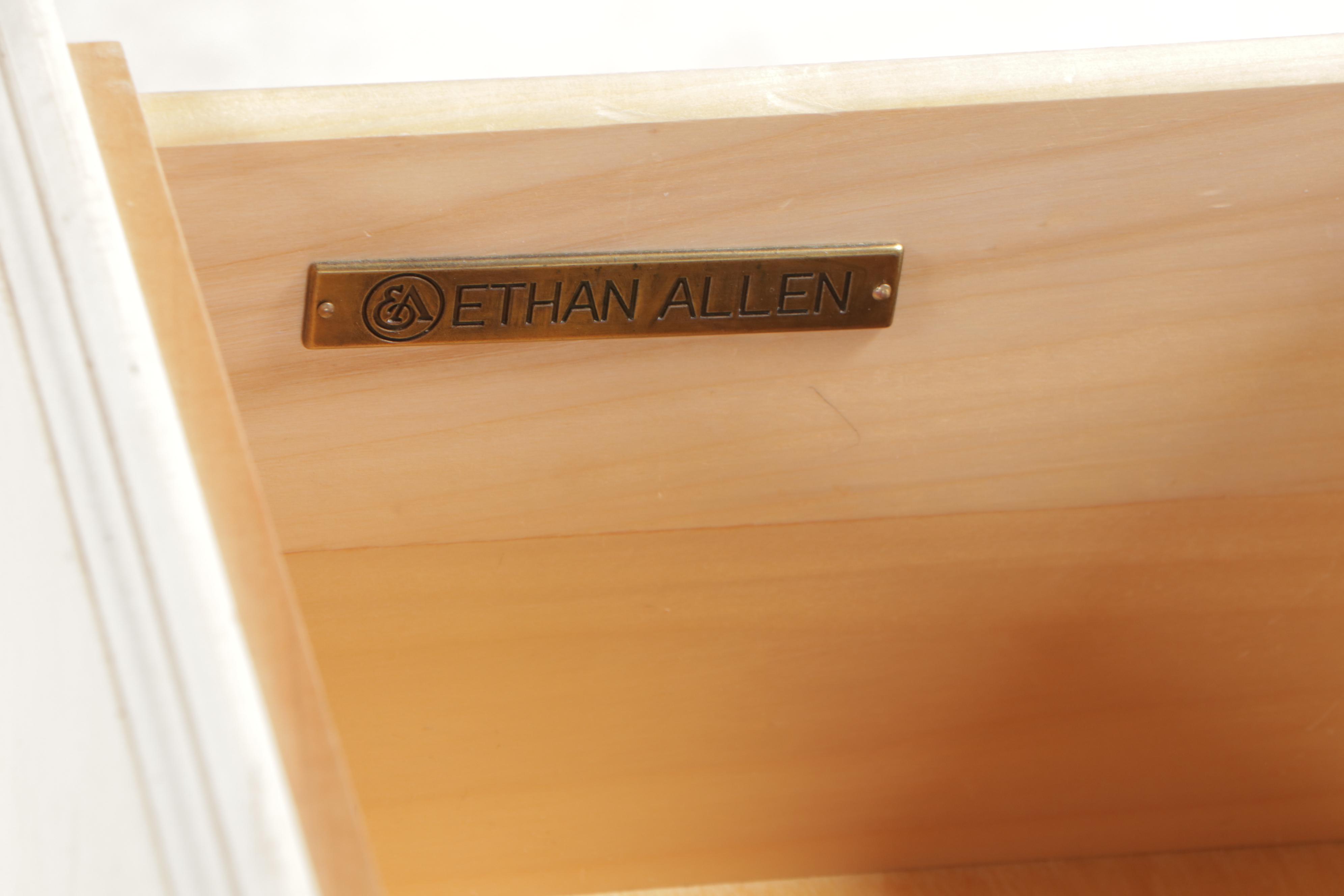 Ethan Allen "Chloe" Cream-Painted Vanity