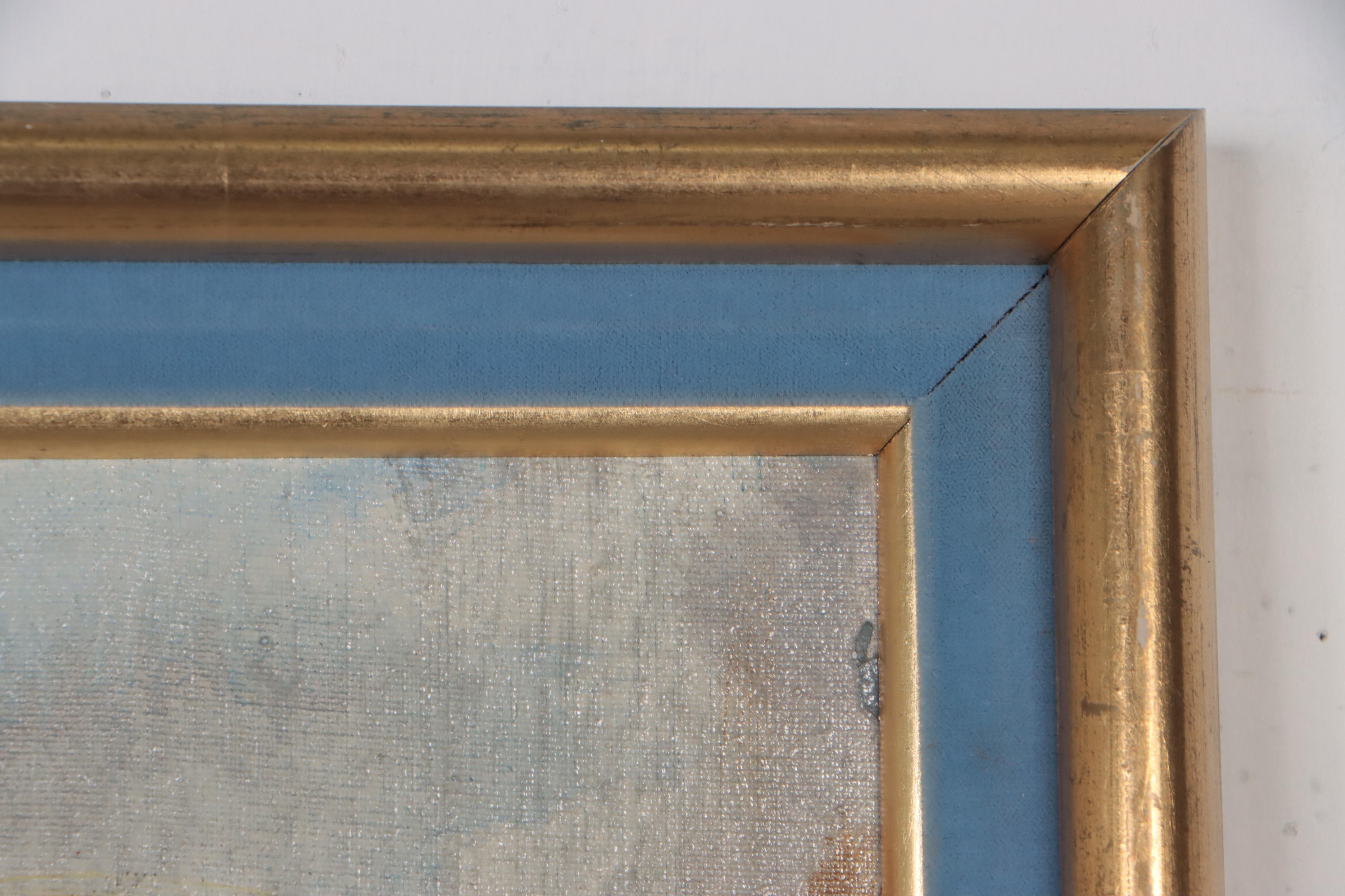 Oil Painting of Mother and Child, 1970