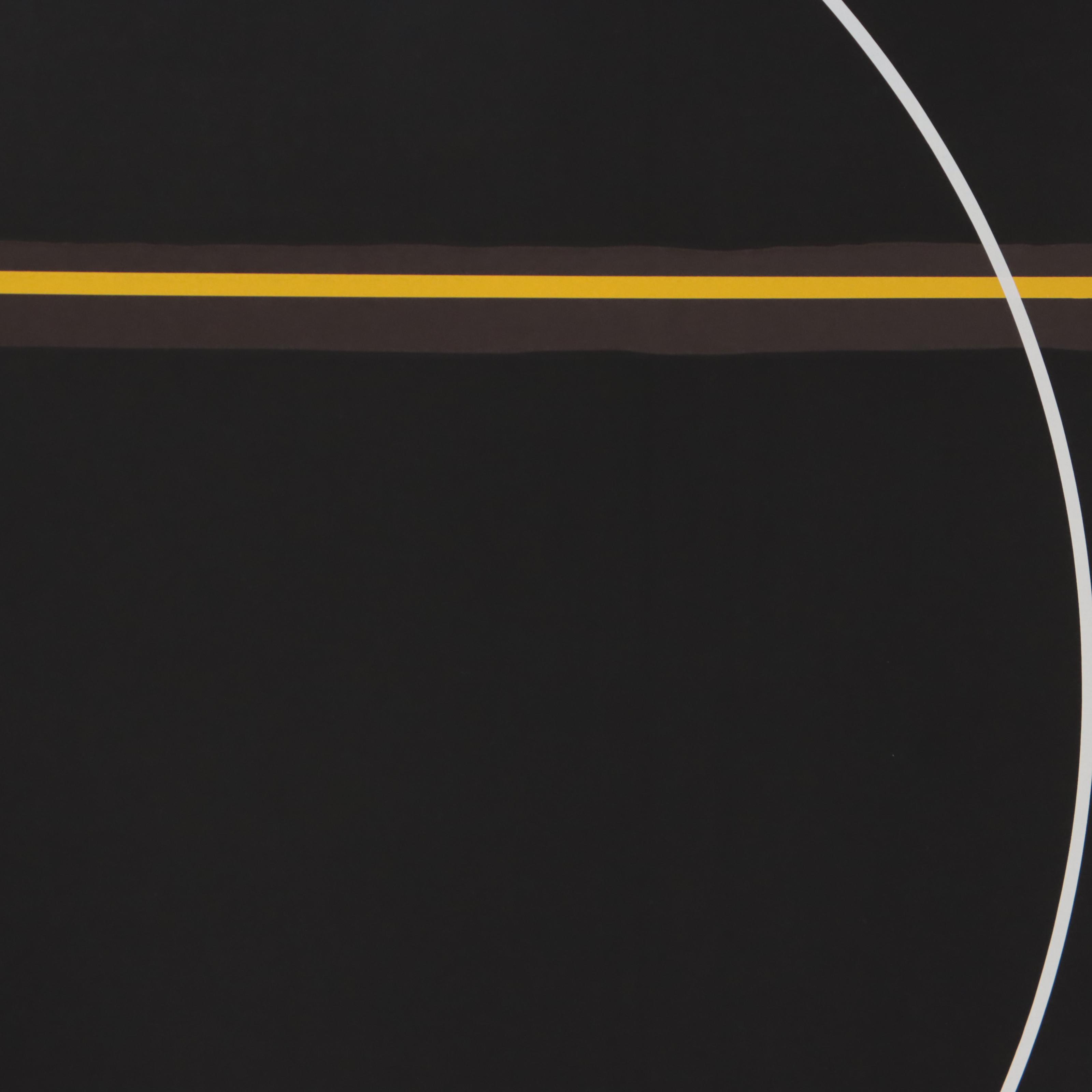 Thomas Whelan Benton Serigraph "Rainbow Mountain," 1981