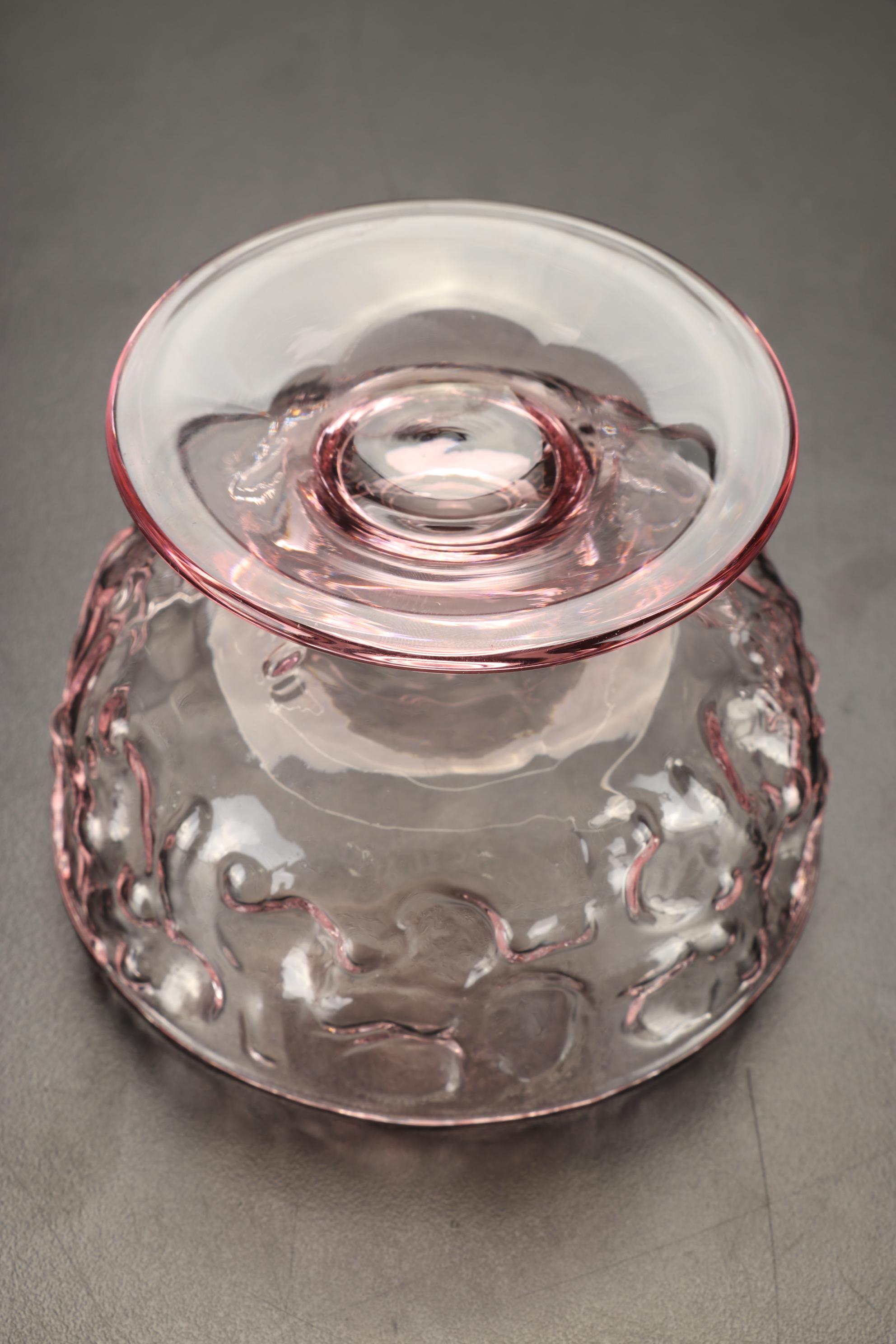 Bryce "El Rancho" Pink Goblets, Pitcher and Tableware, 1955-1966