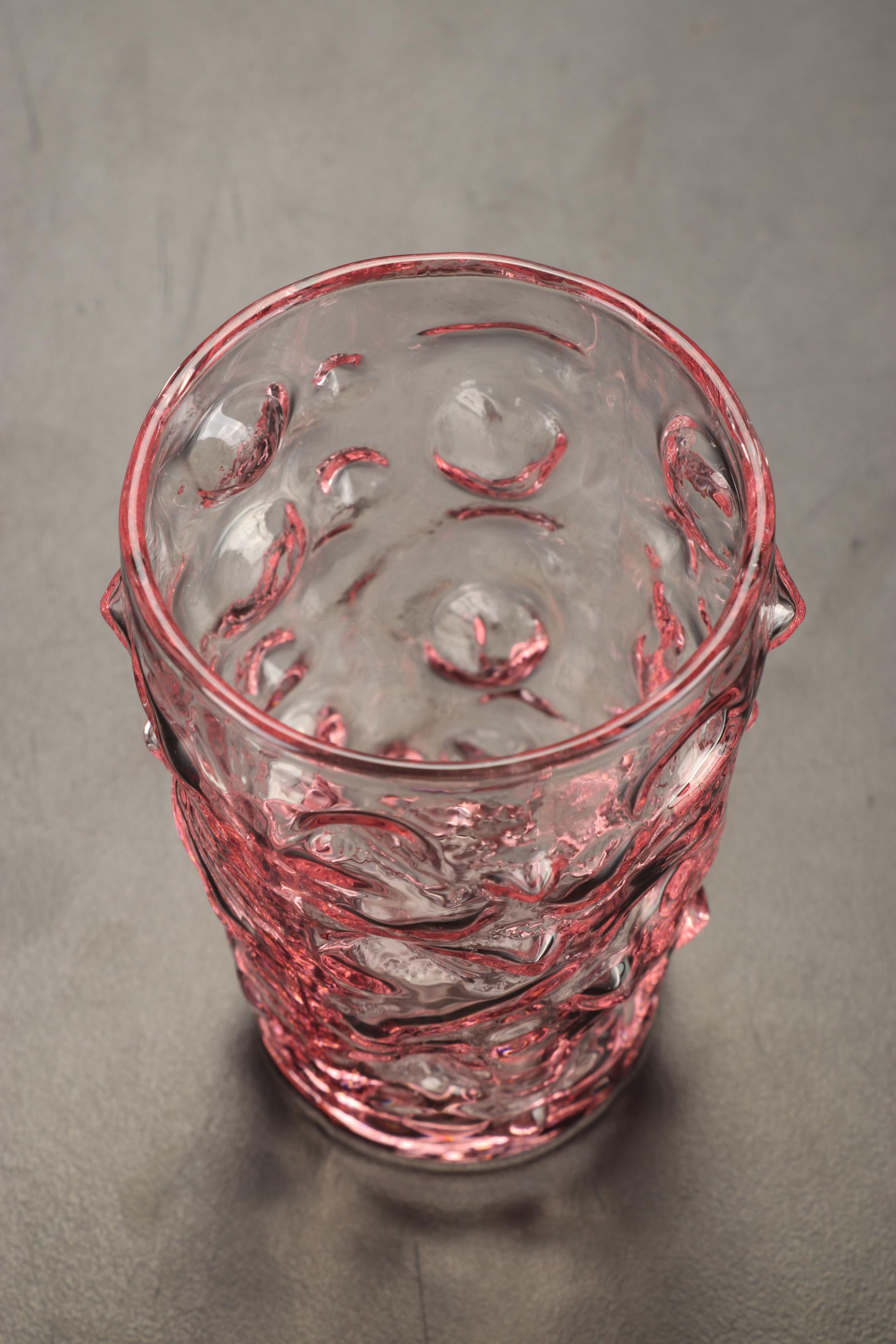 Bryce "El Rancho" Pink Goblets, Pitcher and Tableware, 1955-1966