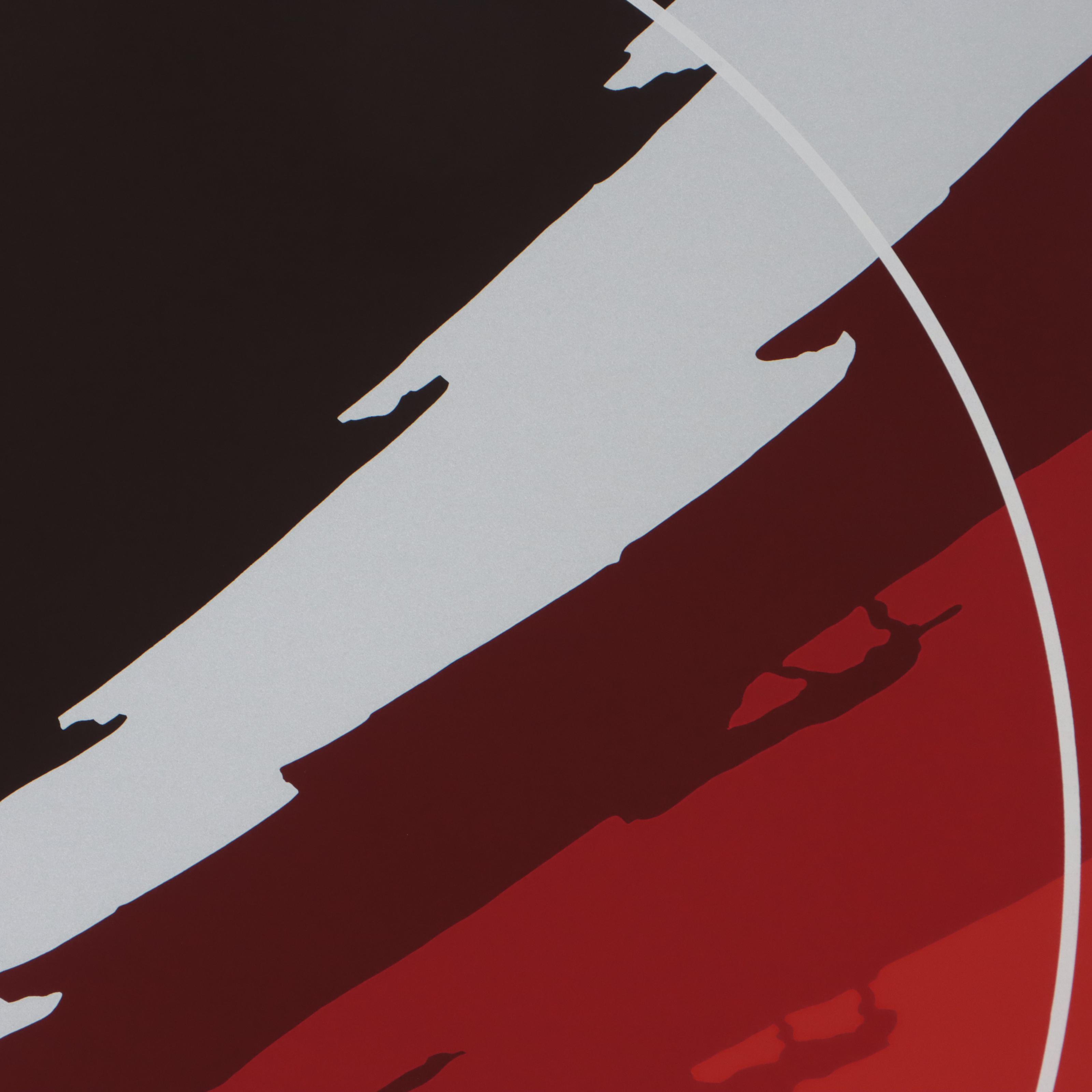 Thomas Whelan Benton Serigraph "Golden Eagle," 1979