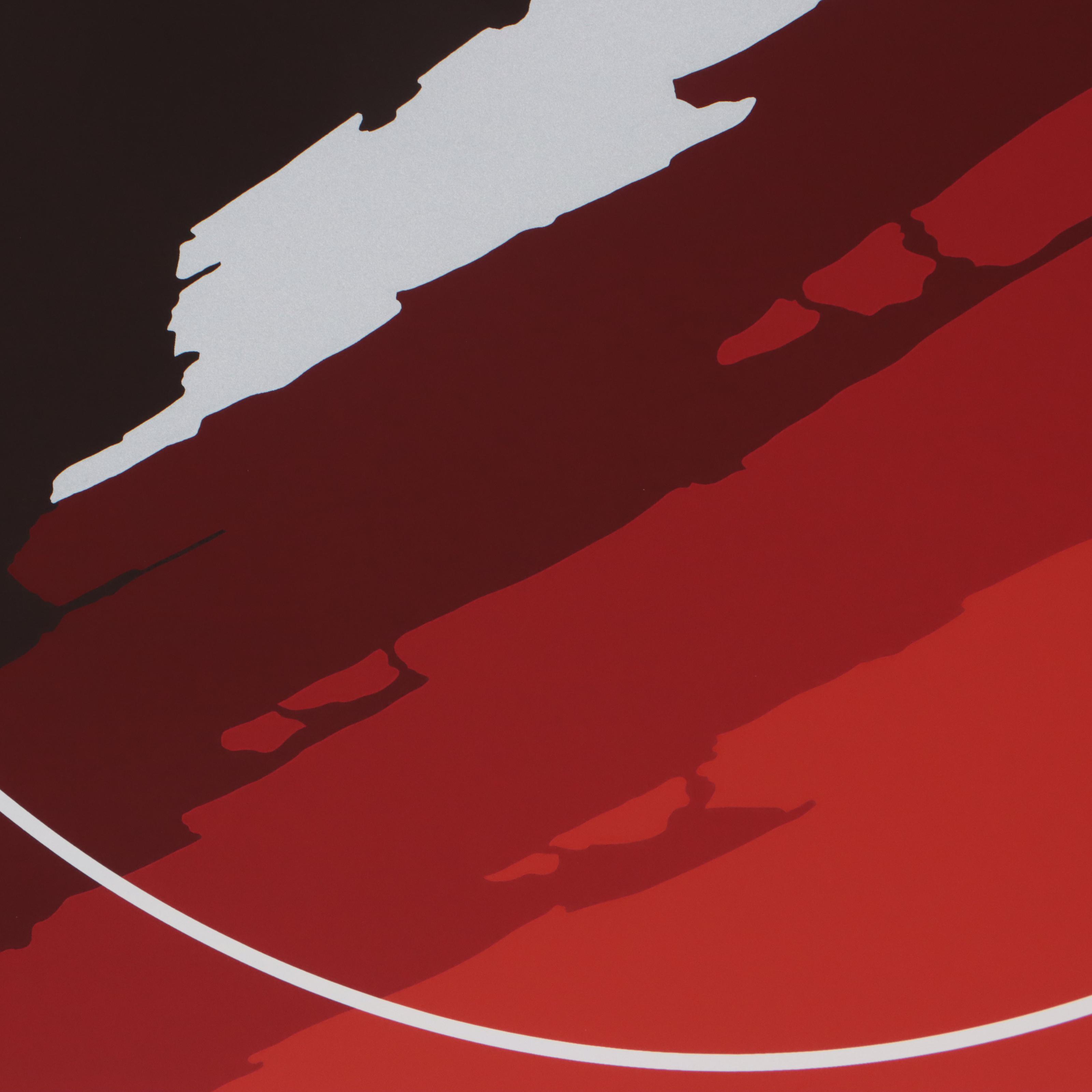 Thomas Whelan Benton Serigraph "Golden Eagle," 1979