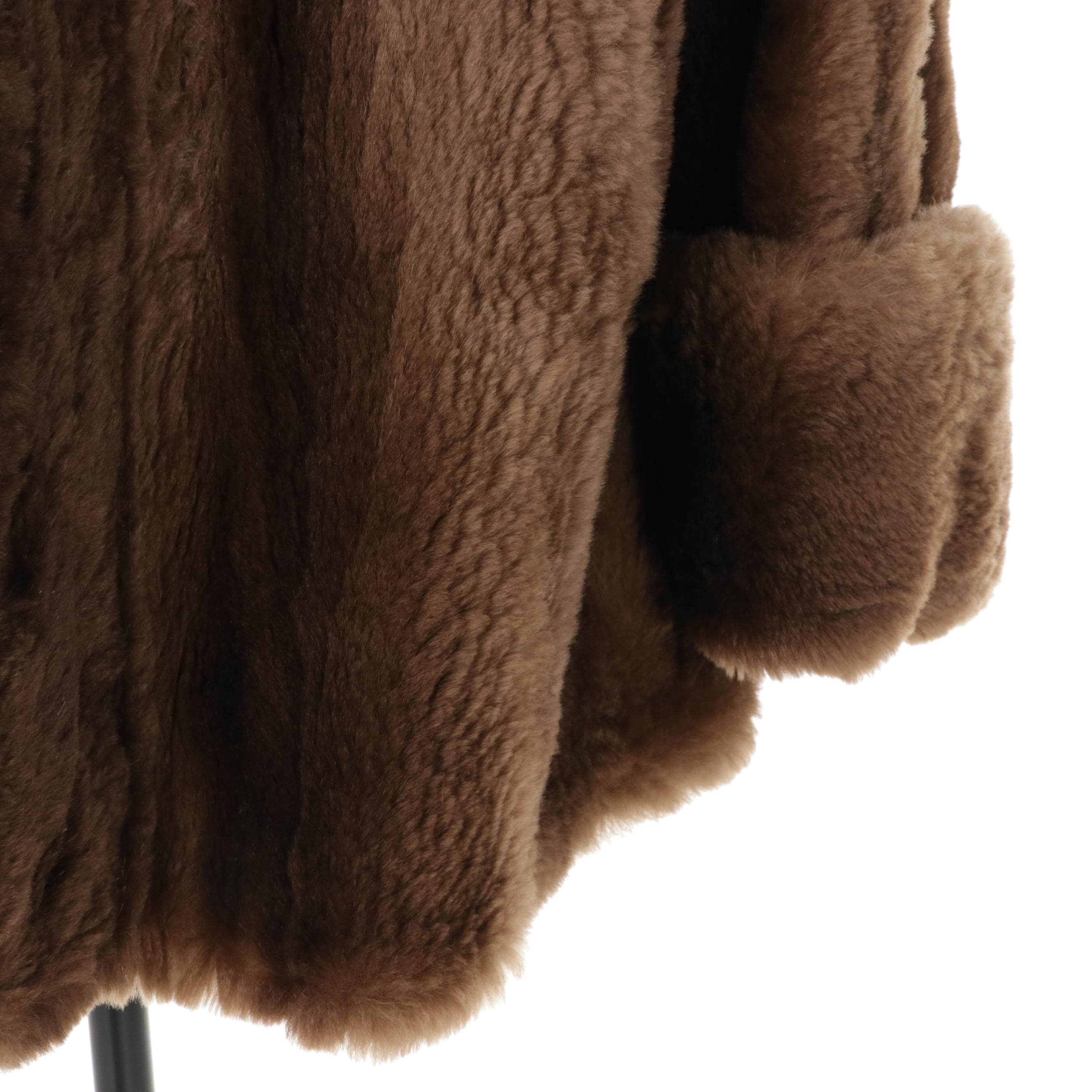 Sheared Beaver Fur Jacket, Mid to Late 20th Century