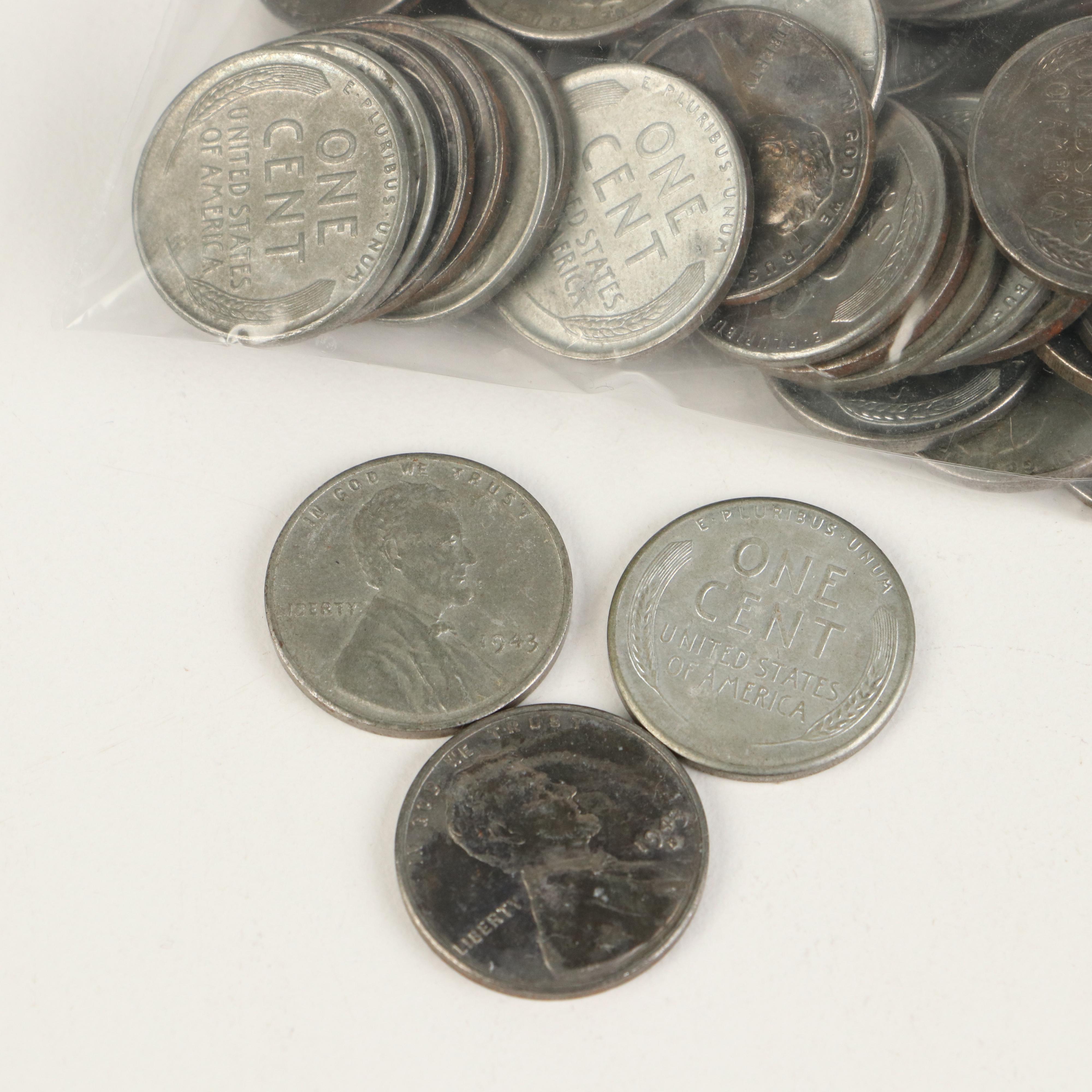 Collection of Over 550 Wheat Cents and More