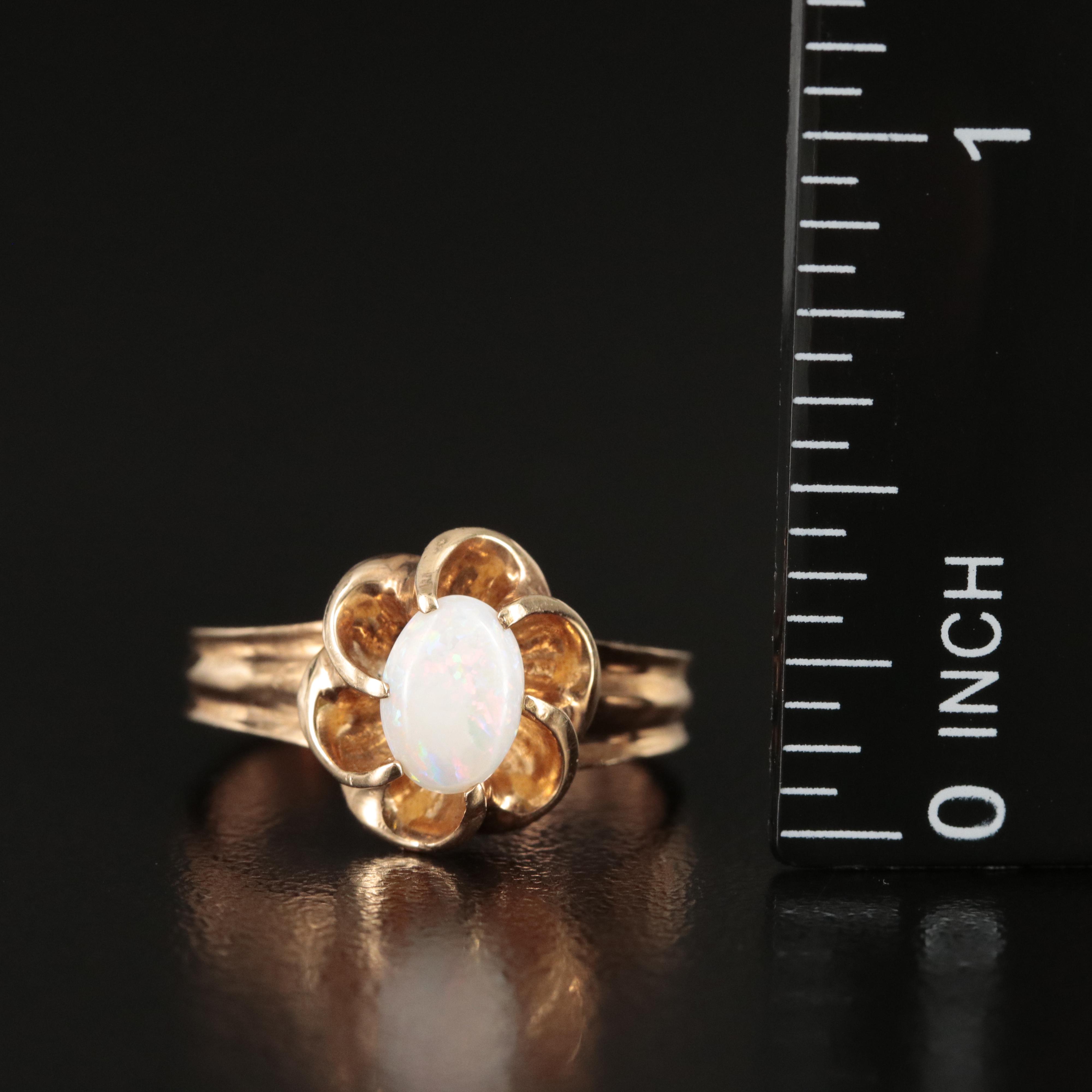 14K Opal Ring